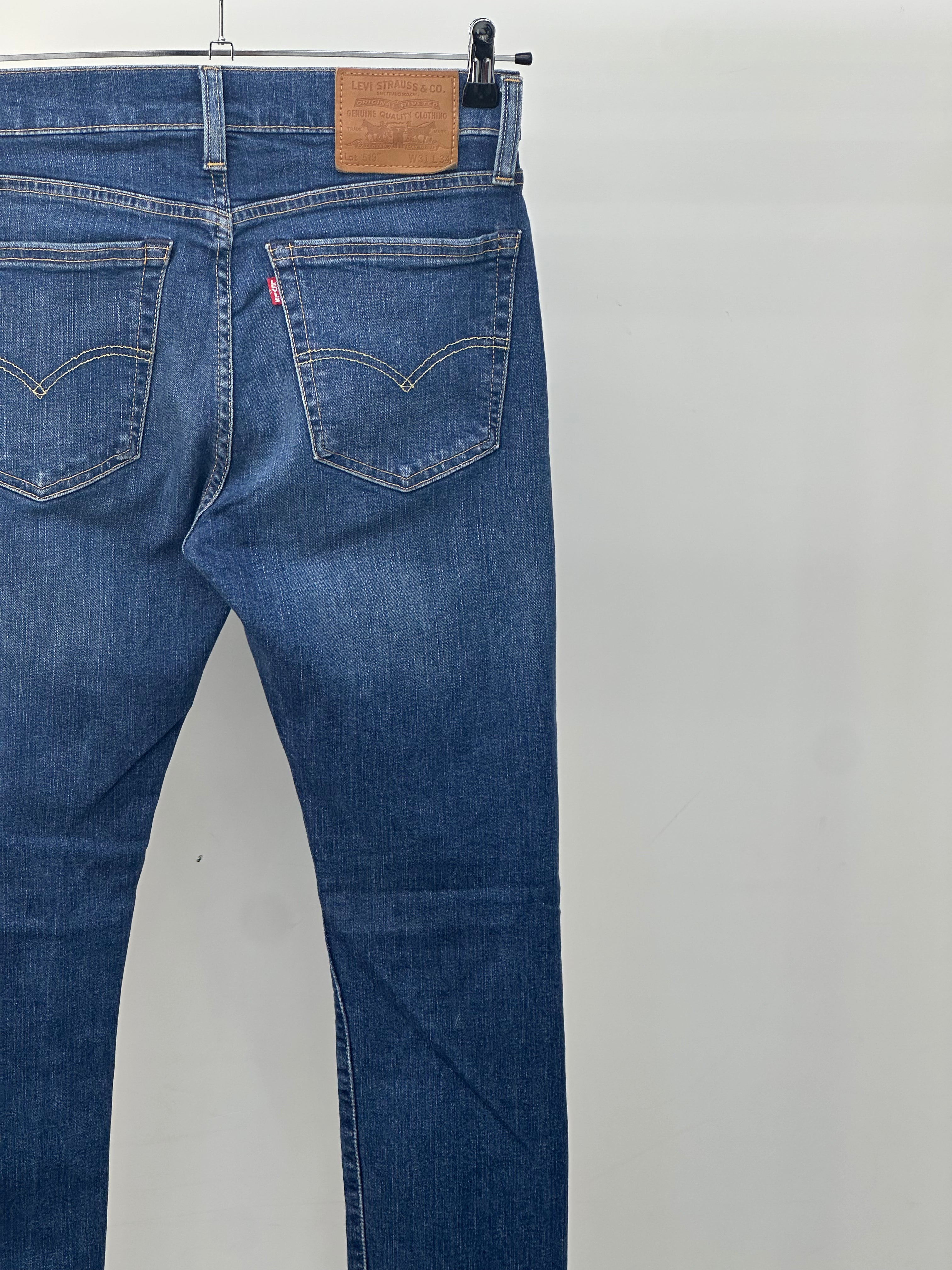 LEVI'S 519 SLIM FIT TAGLIA: 45 ITA = W31 L34