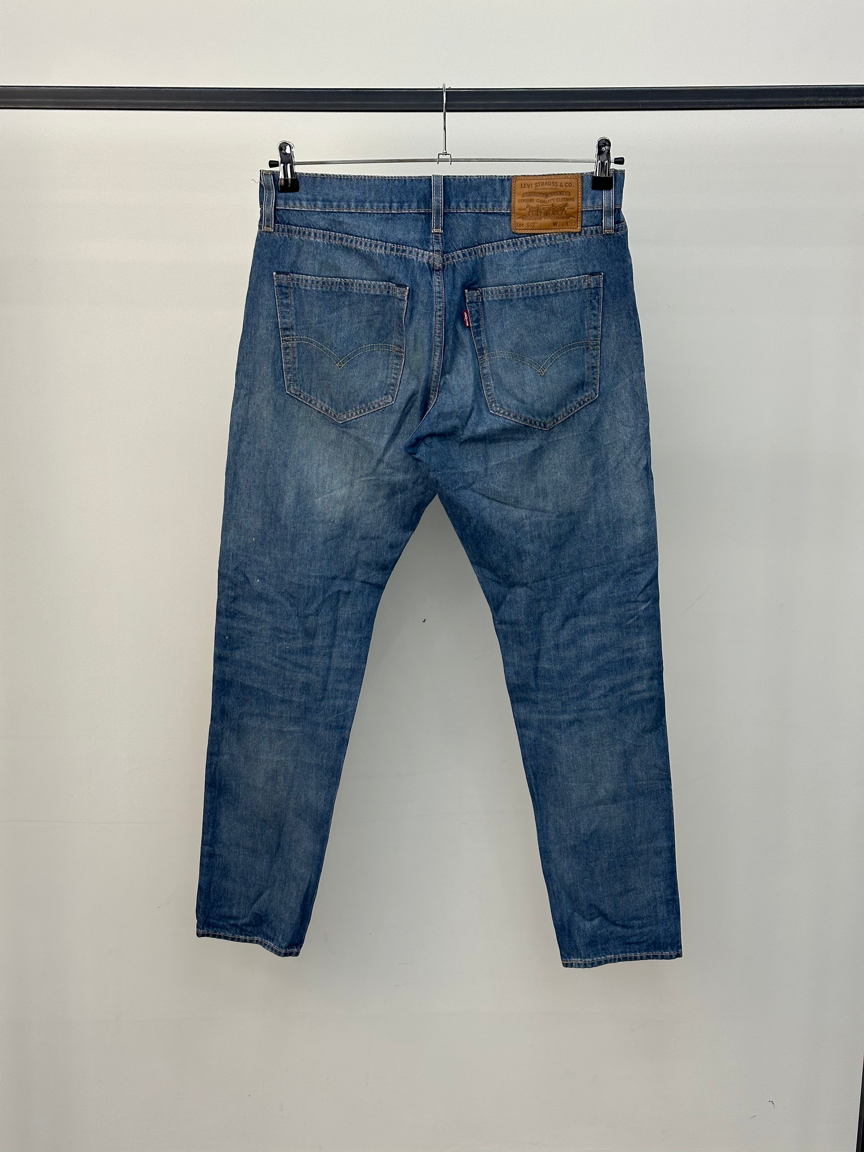 LEVI'S 512 SLIM FIT TAGLIA: 45 ITA = W31 L32