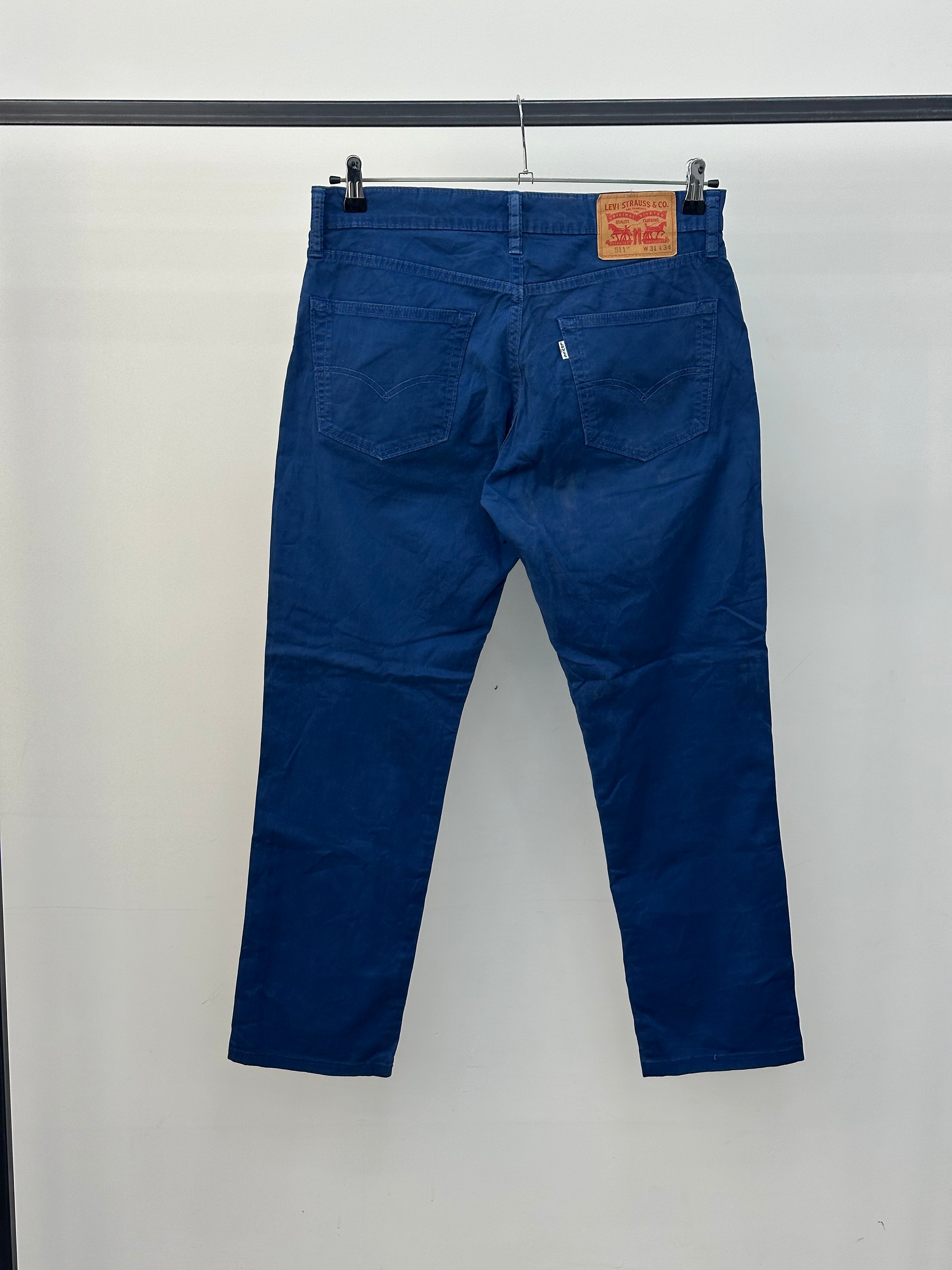 LEVI'S 511 SLIM FIT TAGLIA: 45 ITA = W31 L34