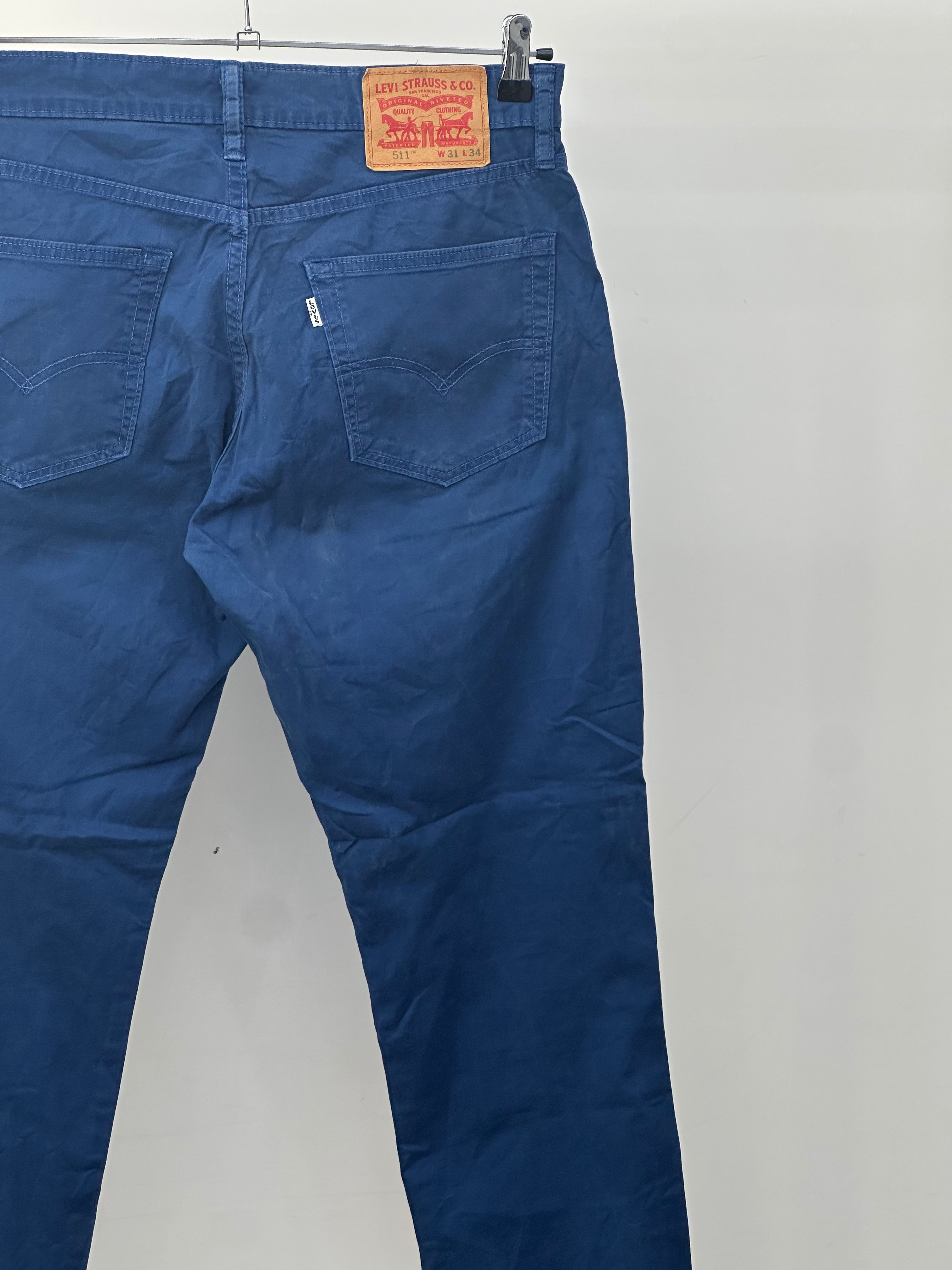 LEVI'S 511 SLIM FIT TAGLIA: 45 ITA = W31 L34