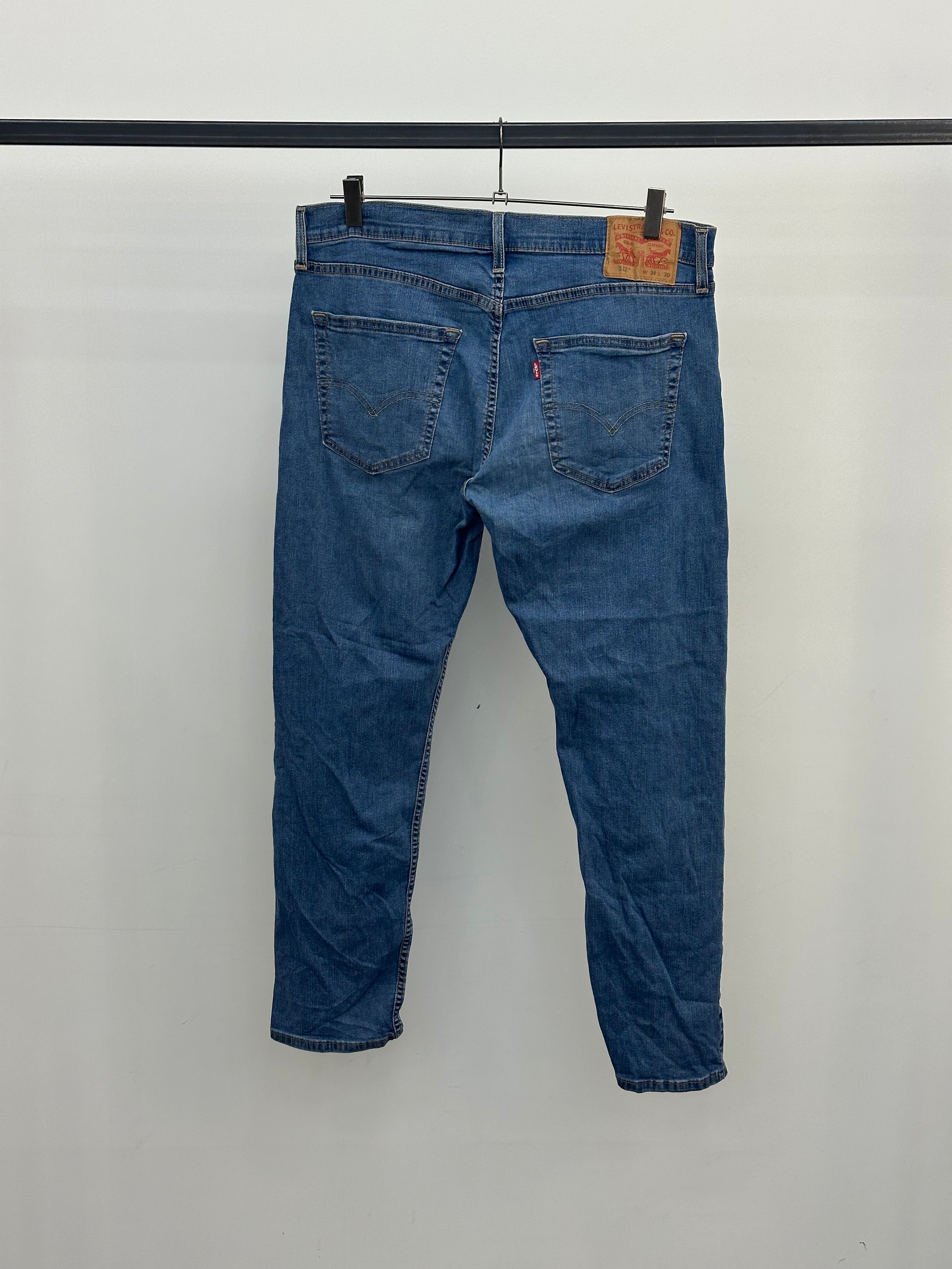 LEVI'S 512 TAGLIA: 48 ITA = W34 L30