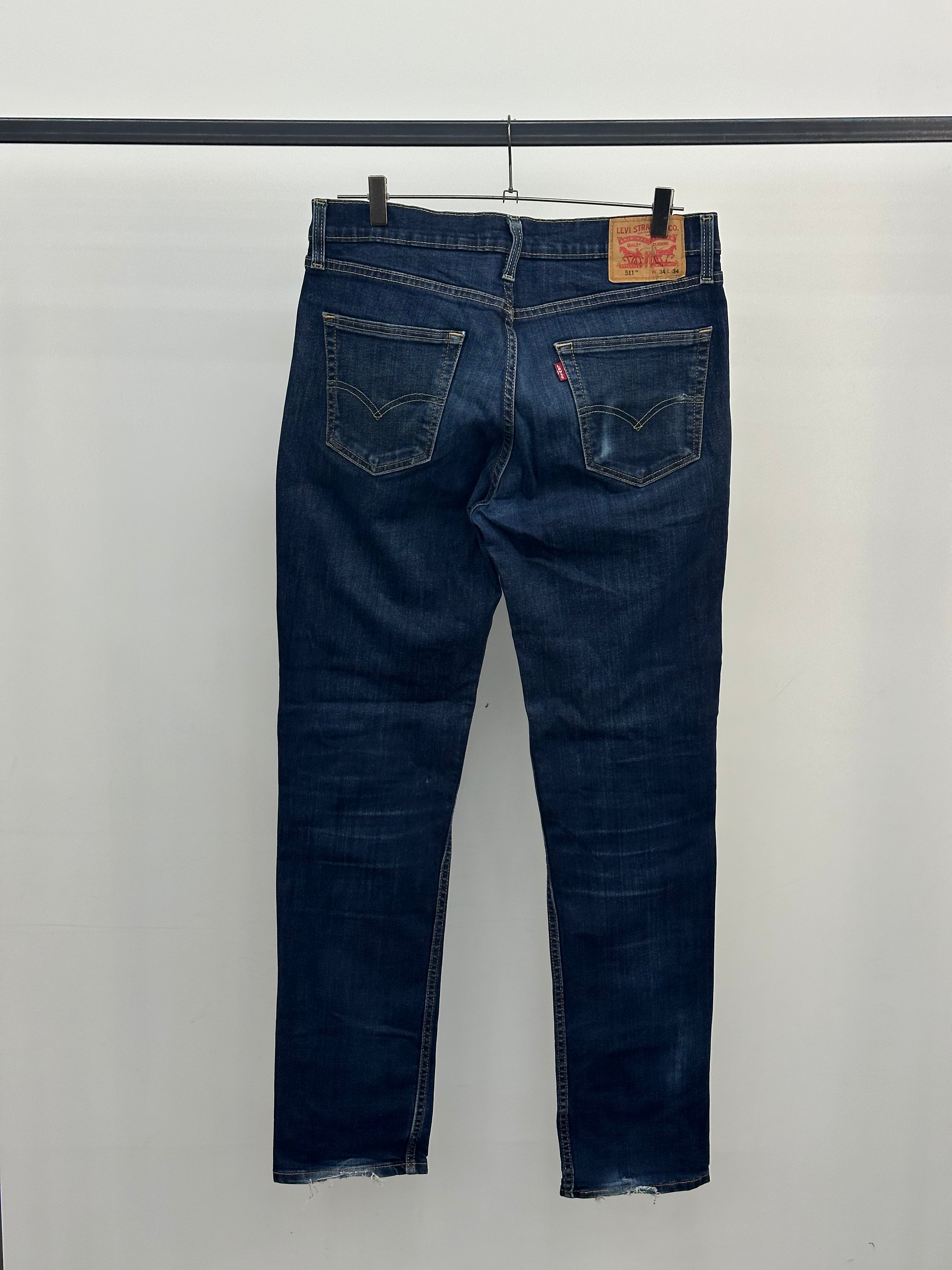 LEVI'S 511 TAGLIA: 48 ITA = W34 L34