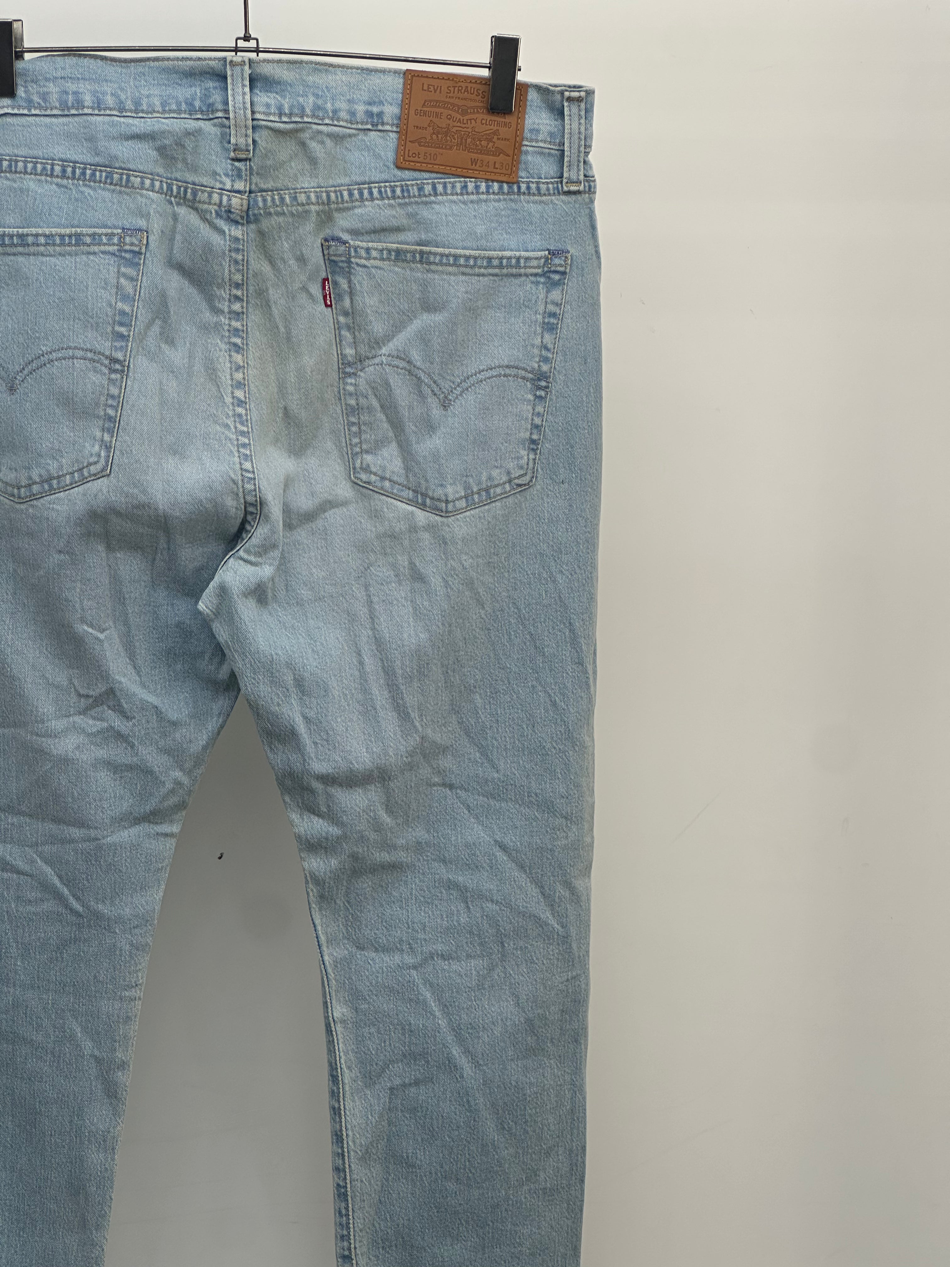 LEVI'S 510 TAGLIA: 48 ITA = W34 L30