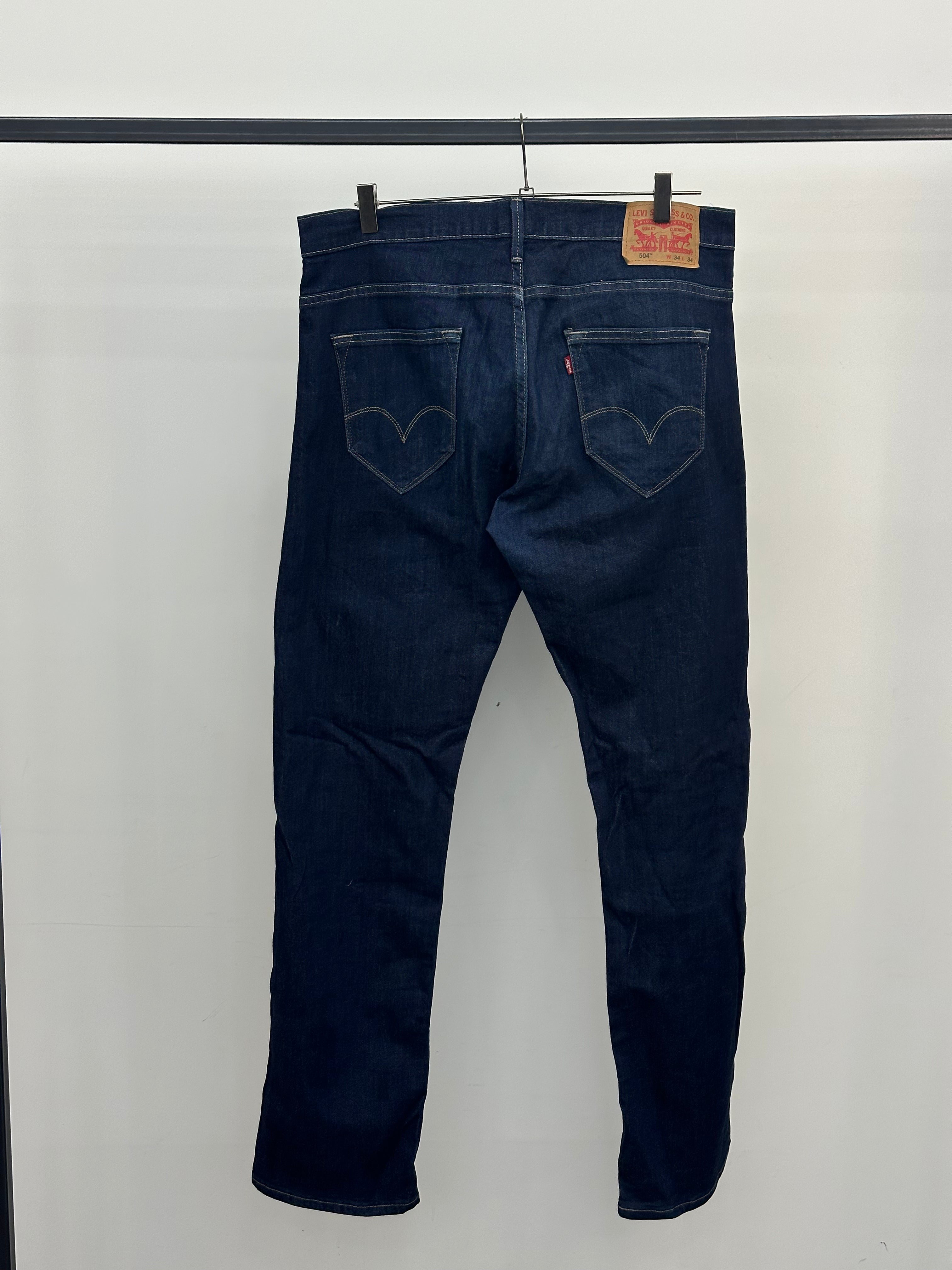 LEVI'S 504 REGULAR FIT  TAGLIA: 48 ITA = W34 L34