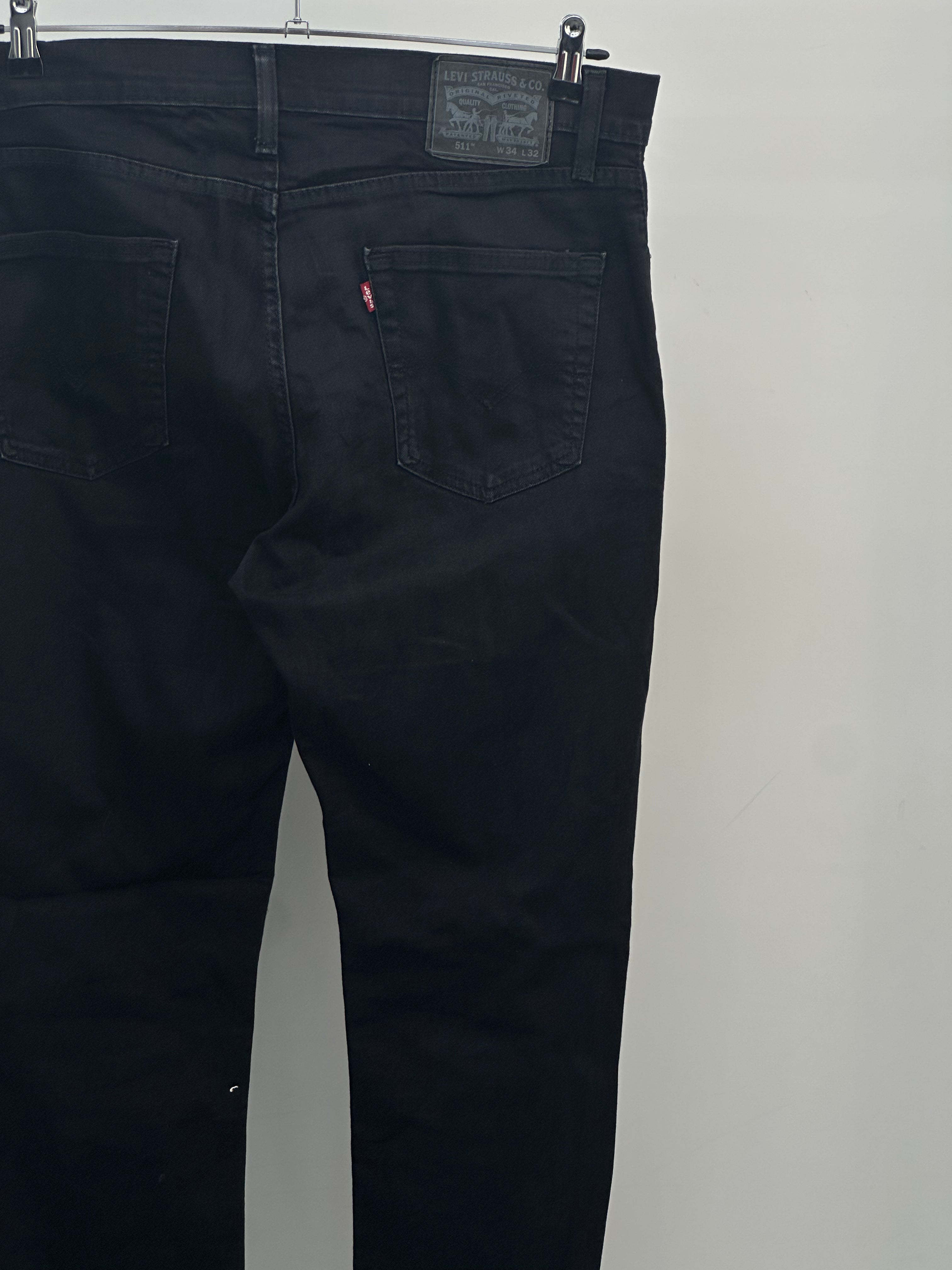 LEVI'S 511 SLIM FIT  TAGLIA: 48 ITA = W34 L32