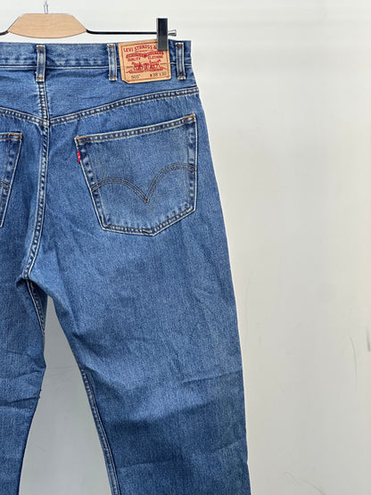 LEVI'S 505 STRAIGHT FIT TAGLIA: 52 ITA = W38 L30