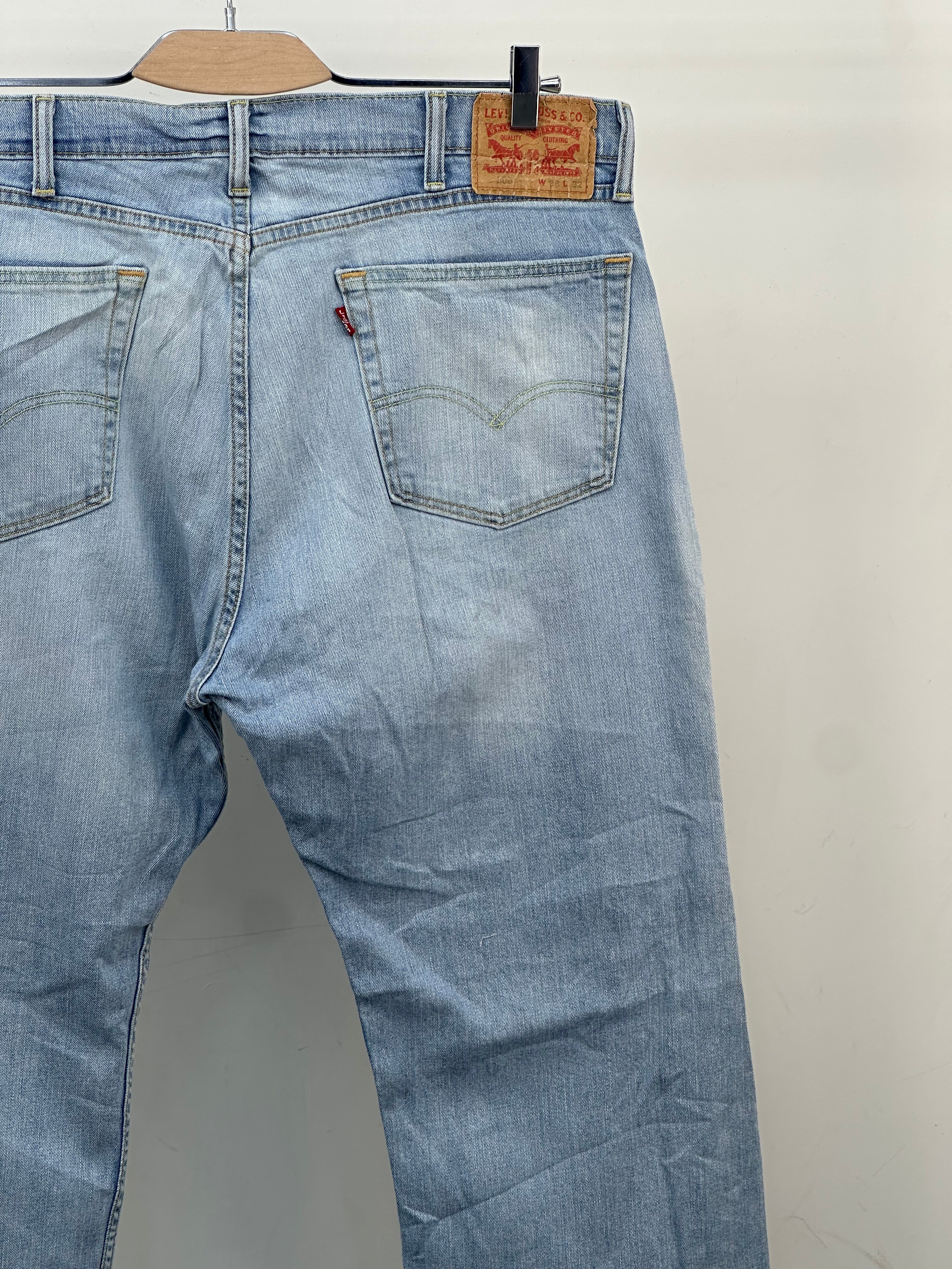 LEVI'S 505 STRAIGHT FIT TAGLIA: 52 ITA = W38 L32