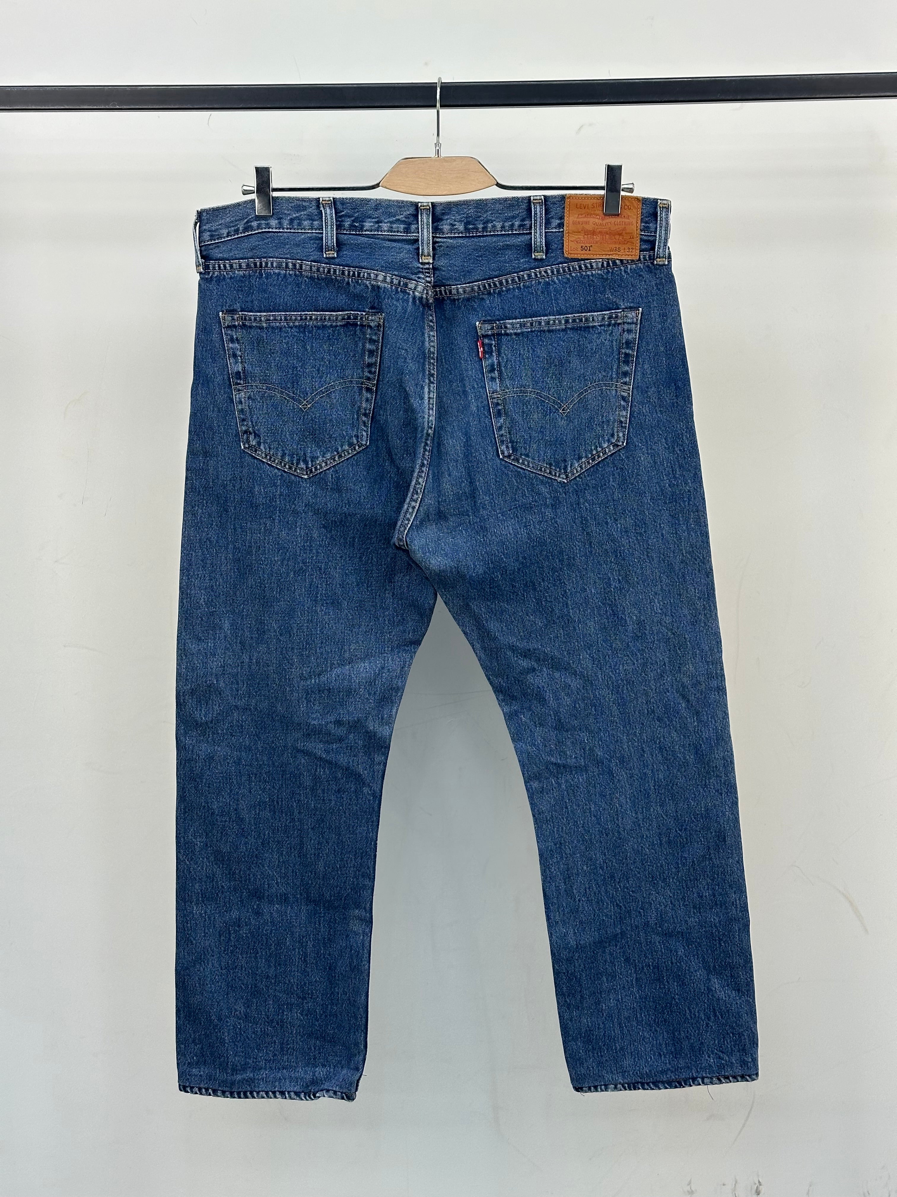LEVI'S 501 REGULAR FIT TAGLIA: 52 ITA = W38 L32