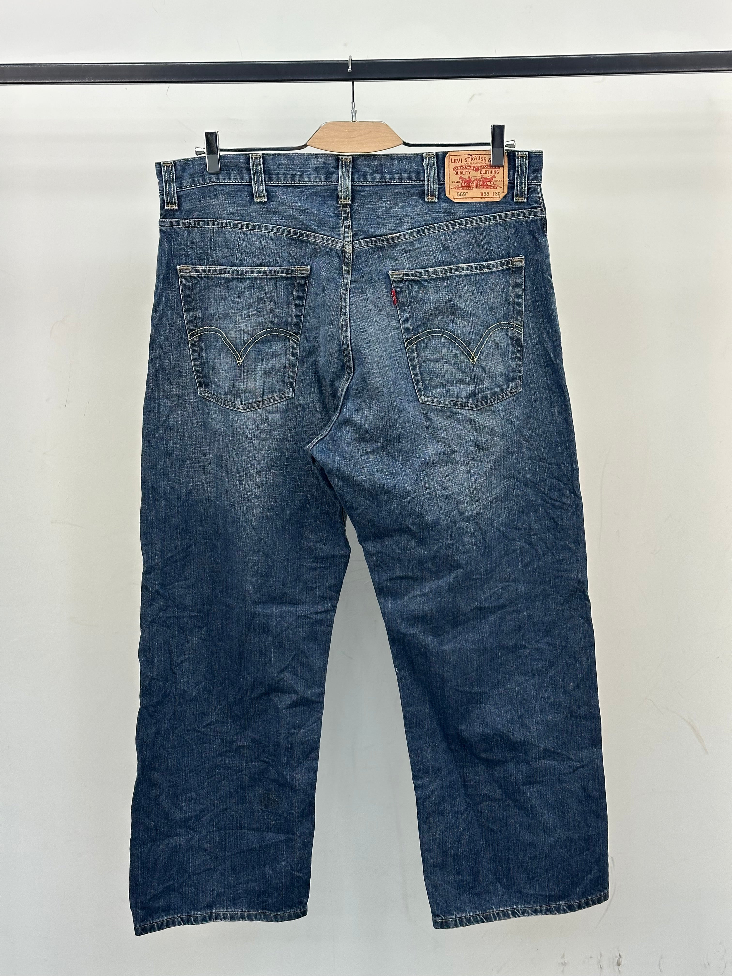 LEVI'S 569 LOOSE FIT TAGLIA: 52 ITA = W38 L30