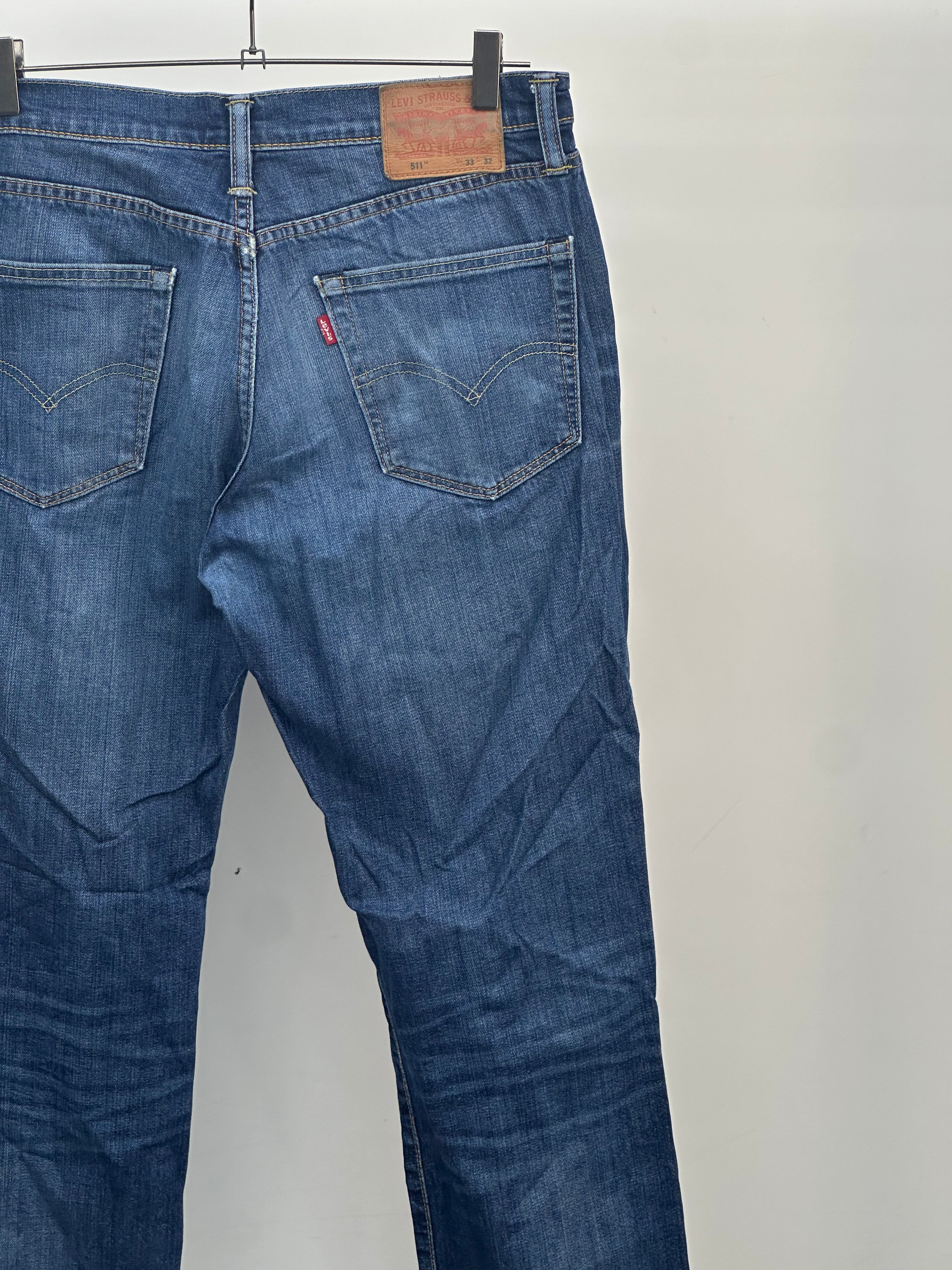 LEVI'S 511 SLIM FIT TAGLIA: 47 ITA = W33 L32
