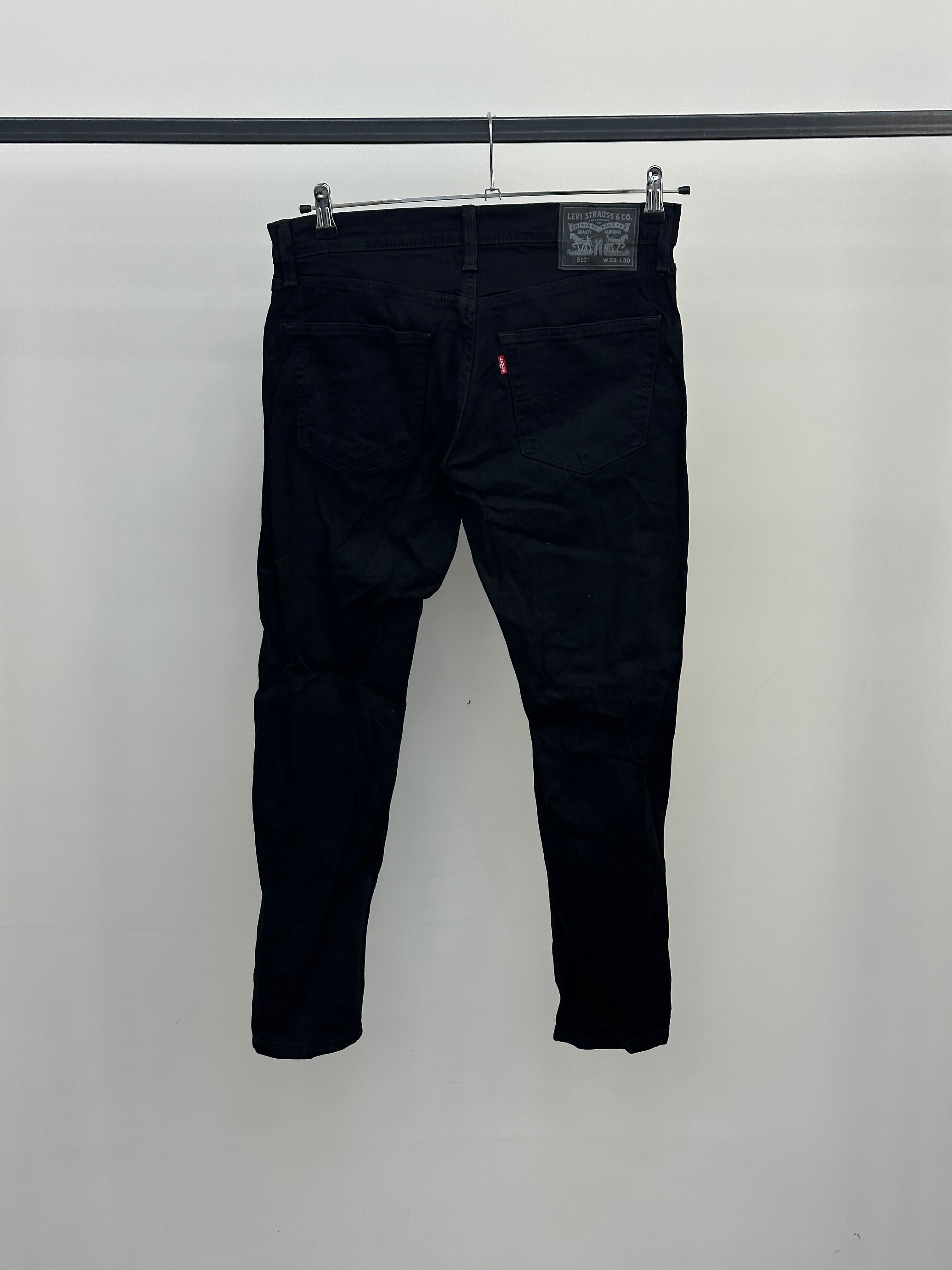 LEVI'S 512 SLIM FIT TAGLIA: 47 ITA = W33 L30