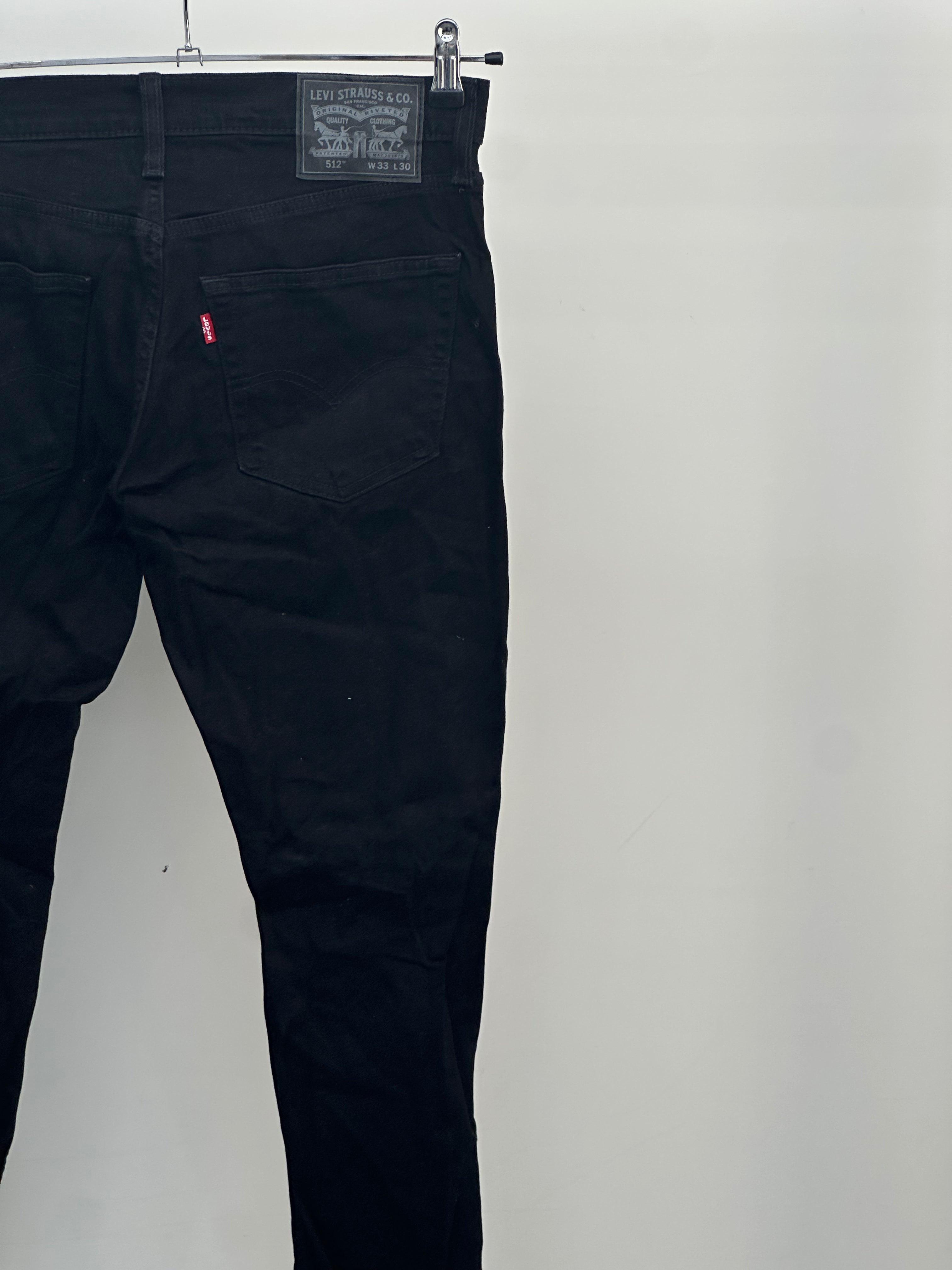 LEVI'S 512 SLIM FIT TAGLIA: 47 ITA = W33 L30