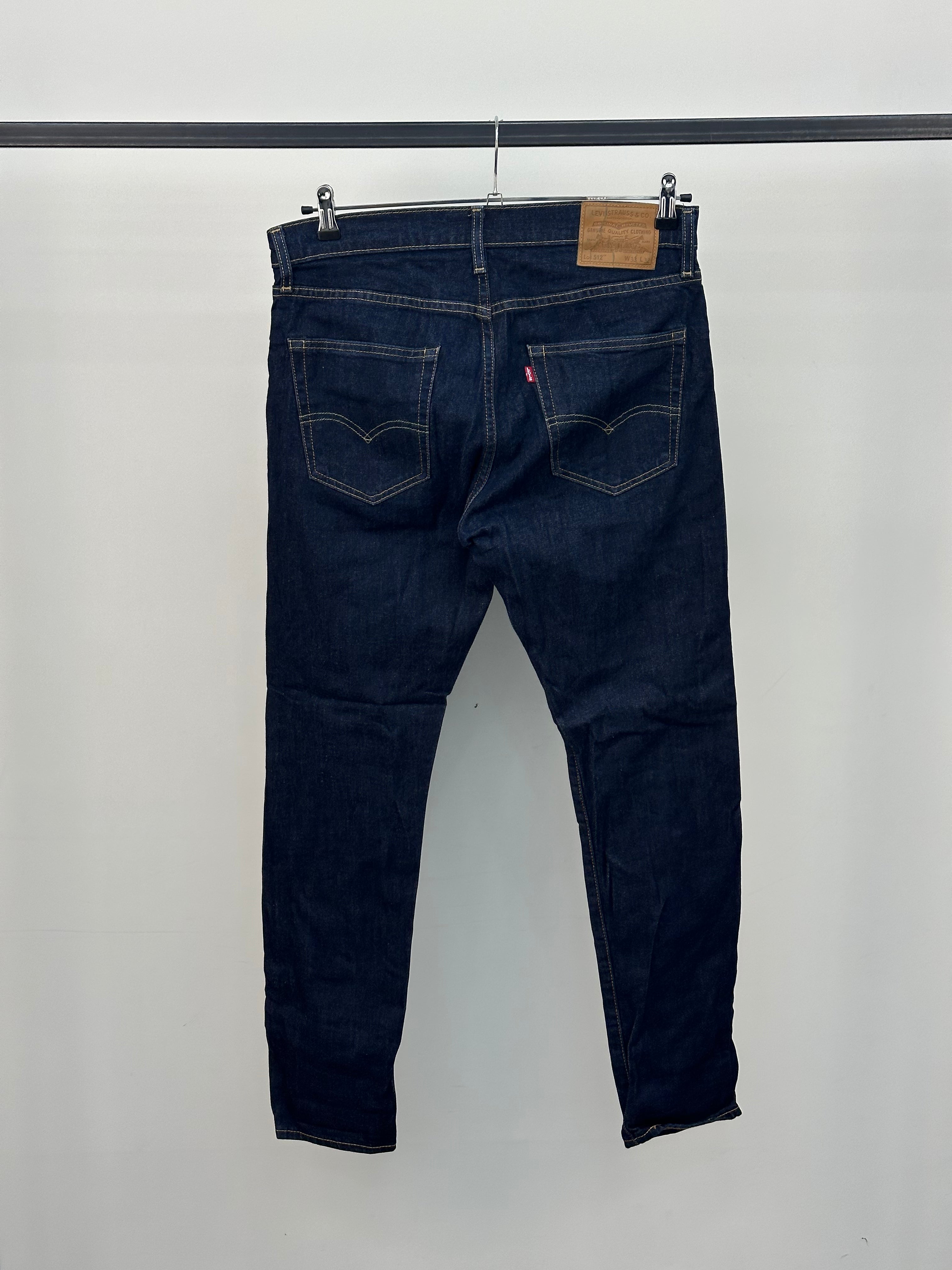 LEVI'S 512 SLIM FIT TAGLIA: 47 ITA = W33 L32