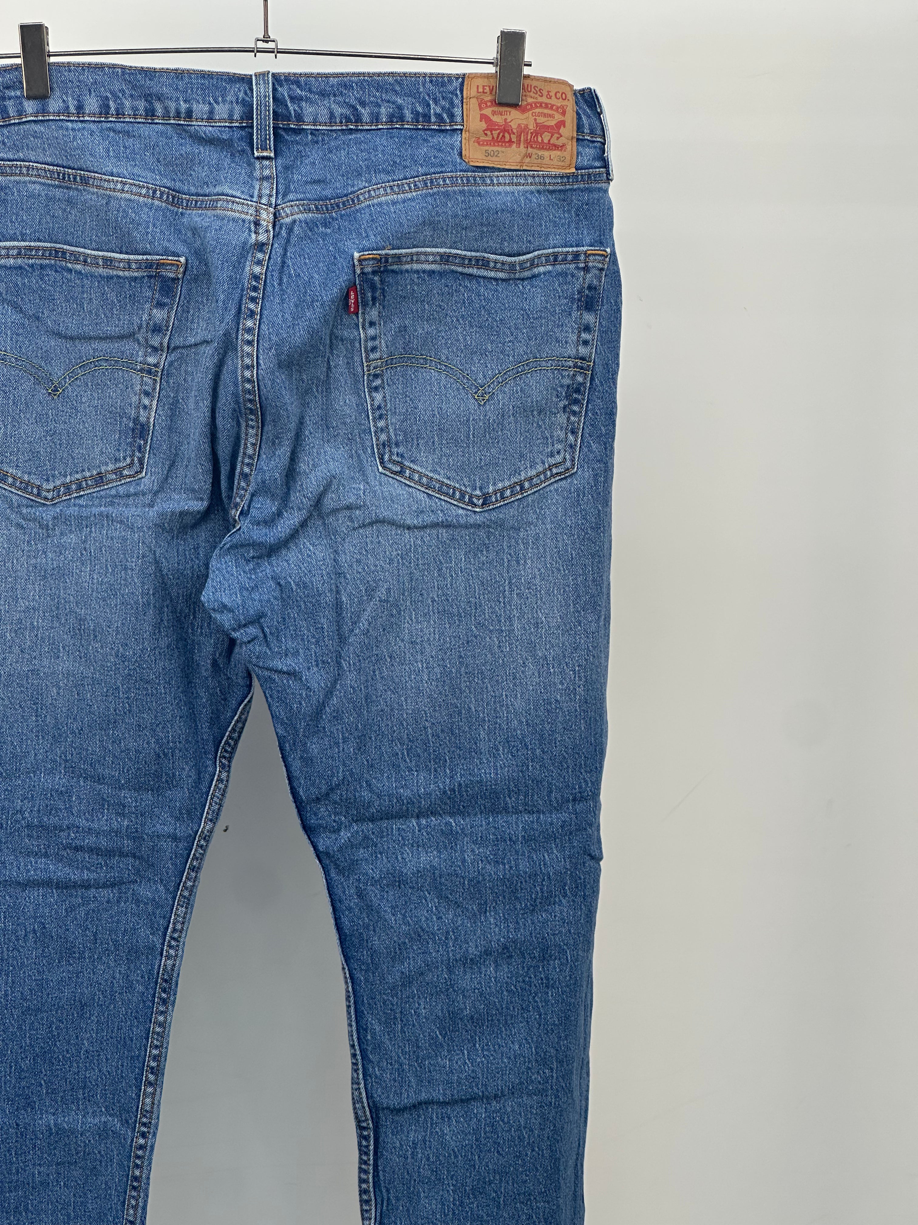 LEVI'S 502 SLIM FIT TAGLIA: 50 ITA = W36 L32