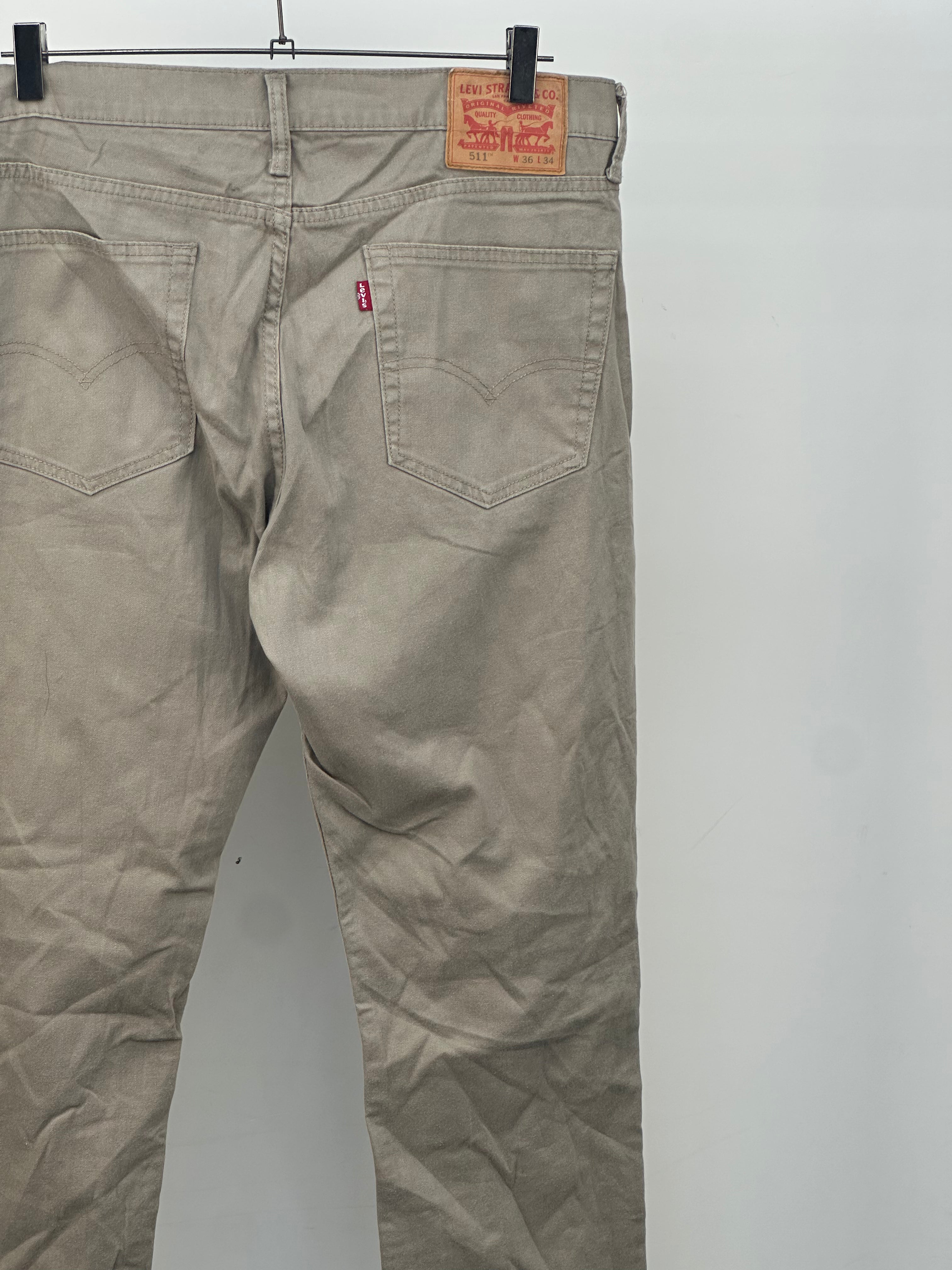 LEVI'S 511 SLIM FIT TAGLIA: 50 ITA = W36 L34