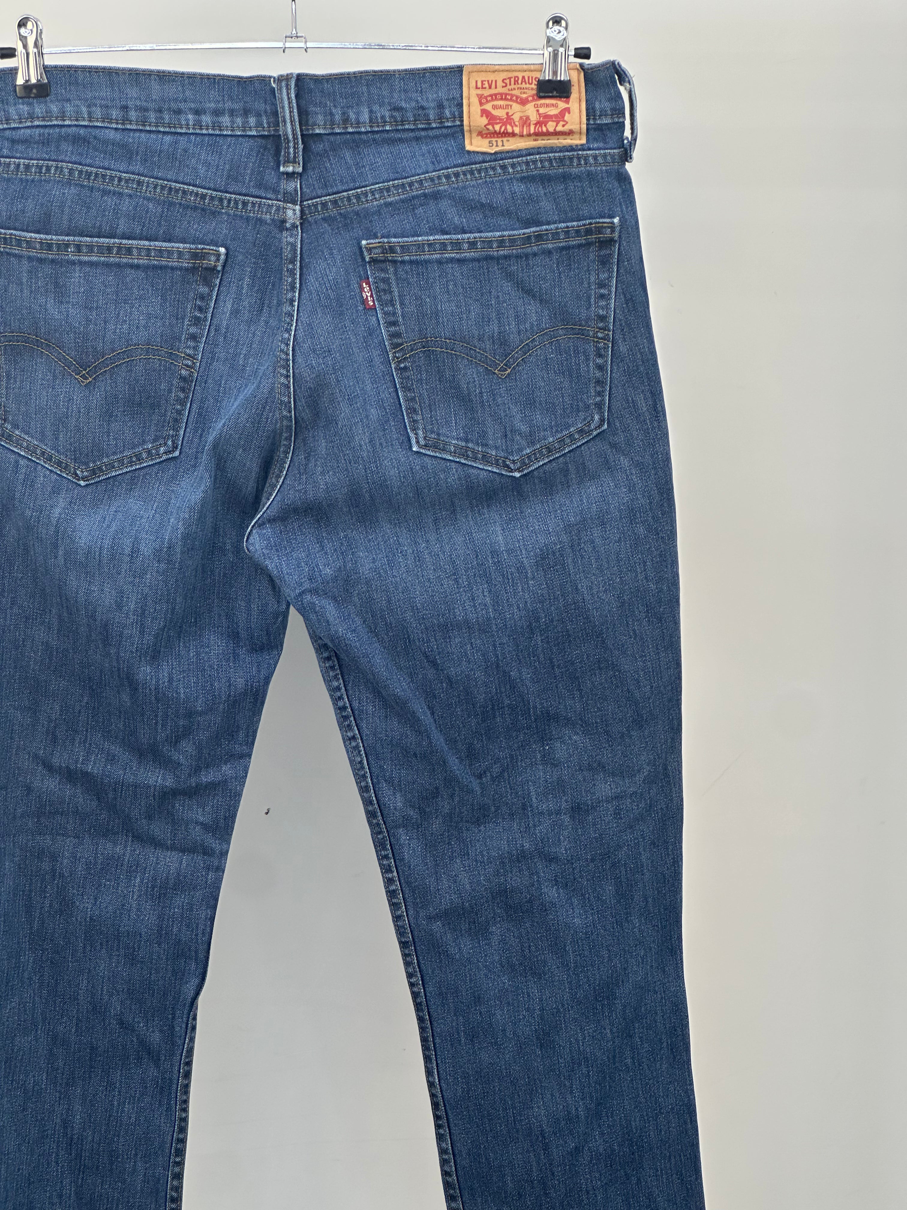 LEVI'S 511 SLIM FIT TAGLIA: 50 ITA = W36 L34