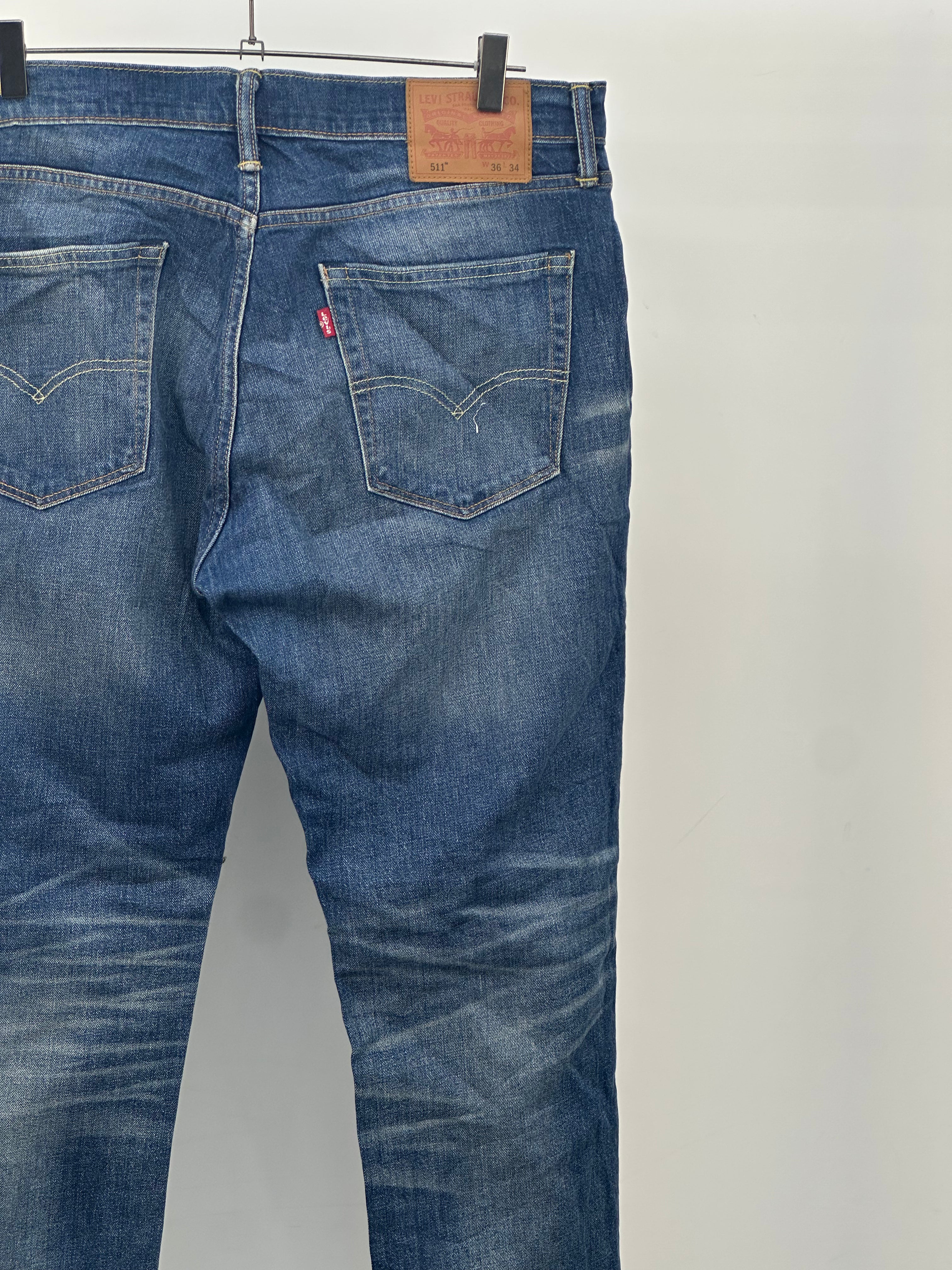 LEVI'S 511 SLIM FIT TAGLIA: 50 ITA = W36 L34