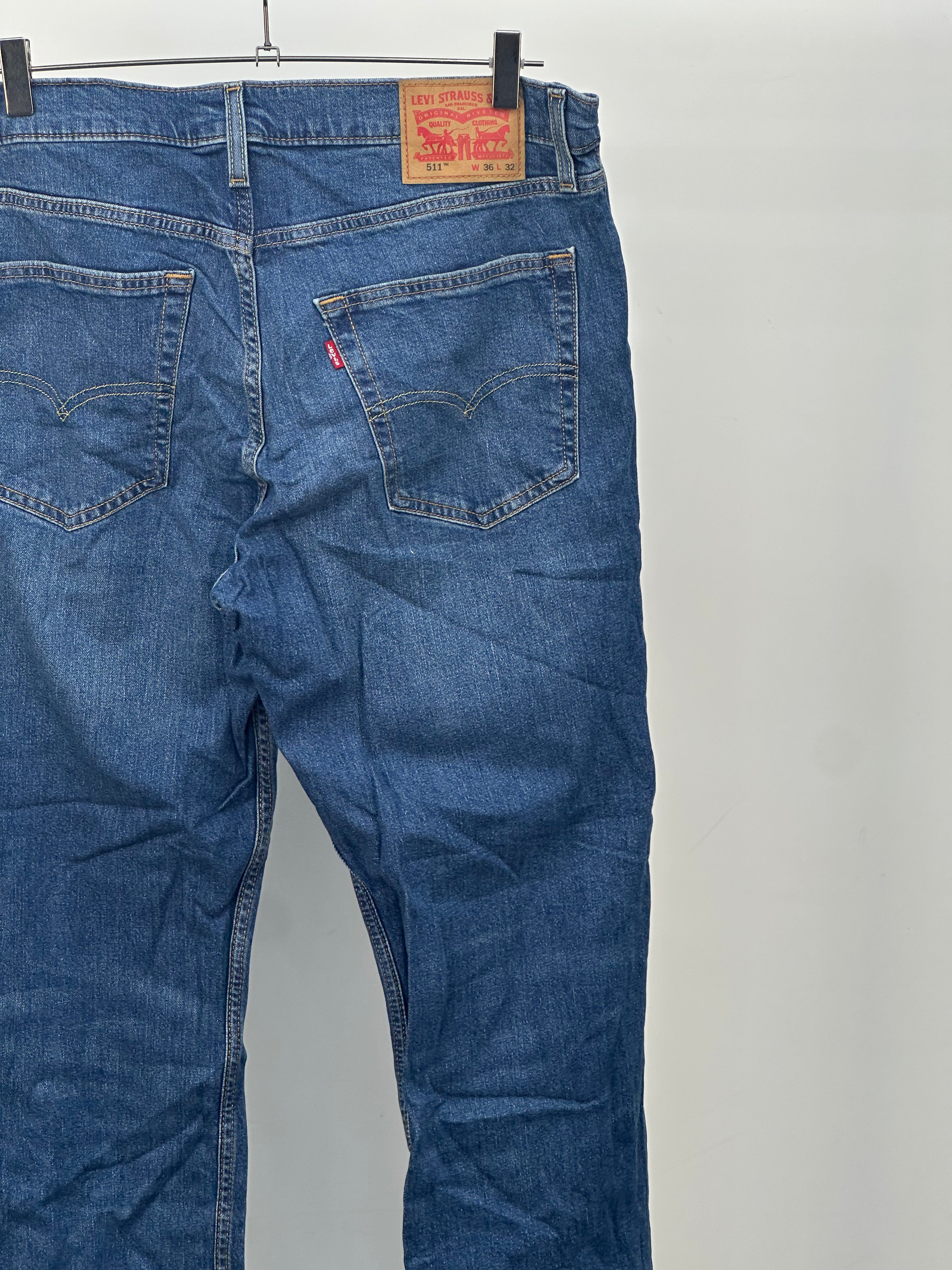 LEVI'S 511 SLIM FIT TAGLIA: 50 ITA = W36 L32