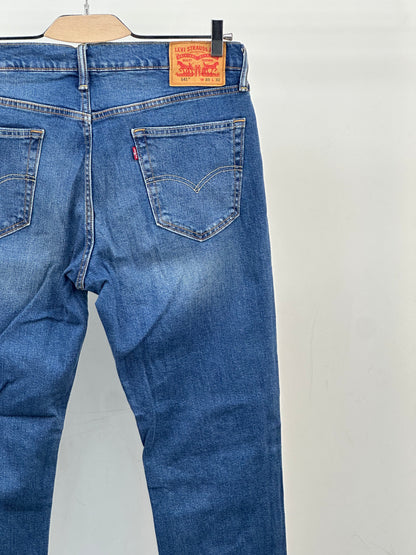 LEVI'S 541 STRAIGHT FIT TAGLIA: 47 ITA = W33 L32