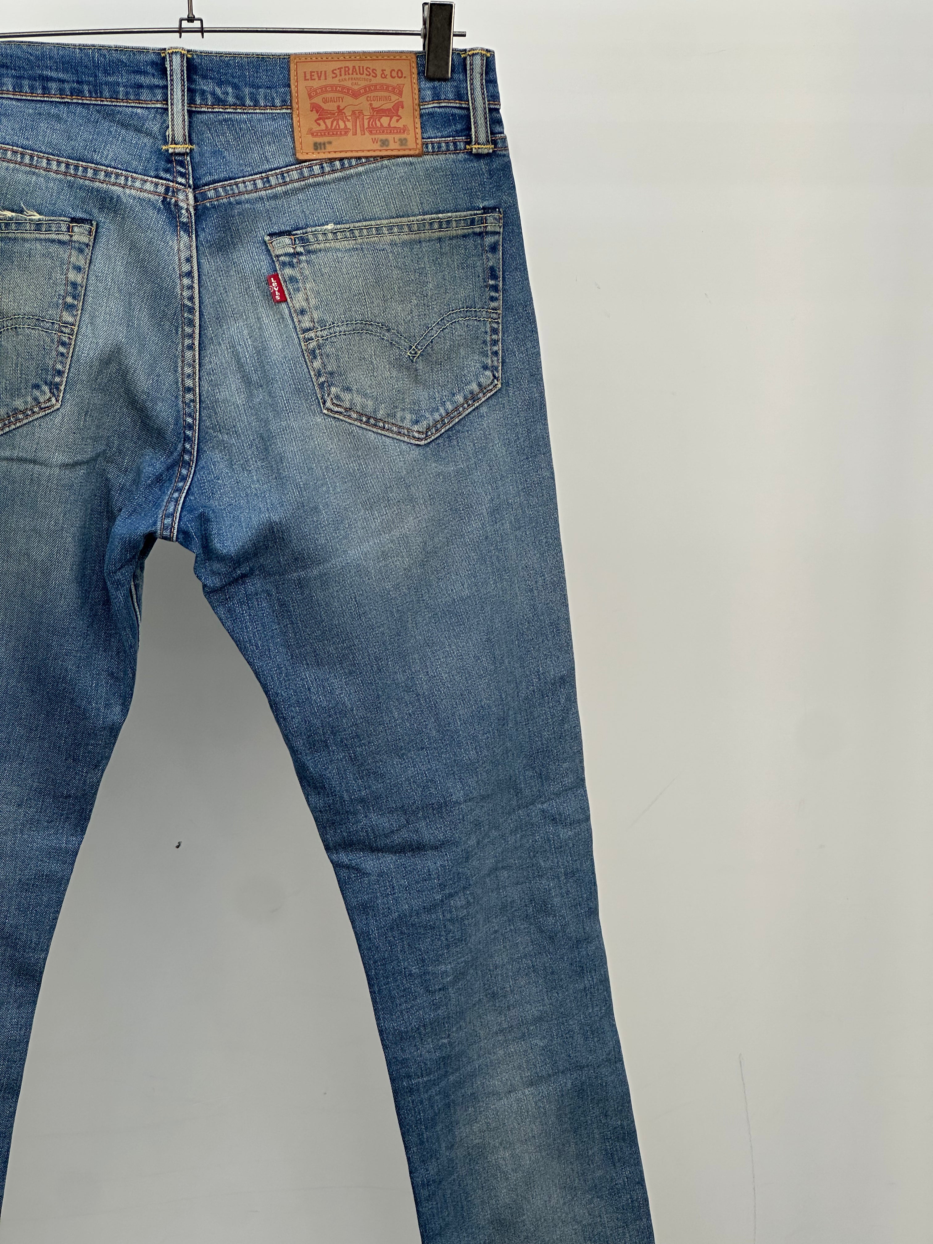 LEVI'S 511 SLIM FIT TAGLIA: 44 ITA = W30 L32