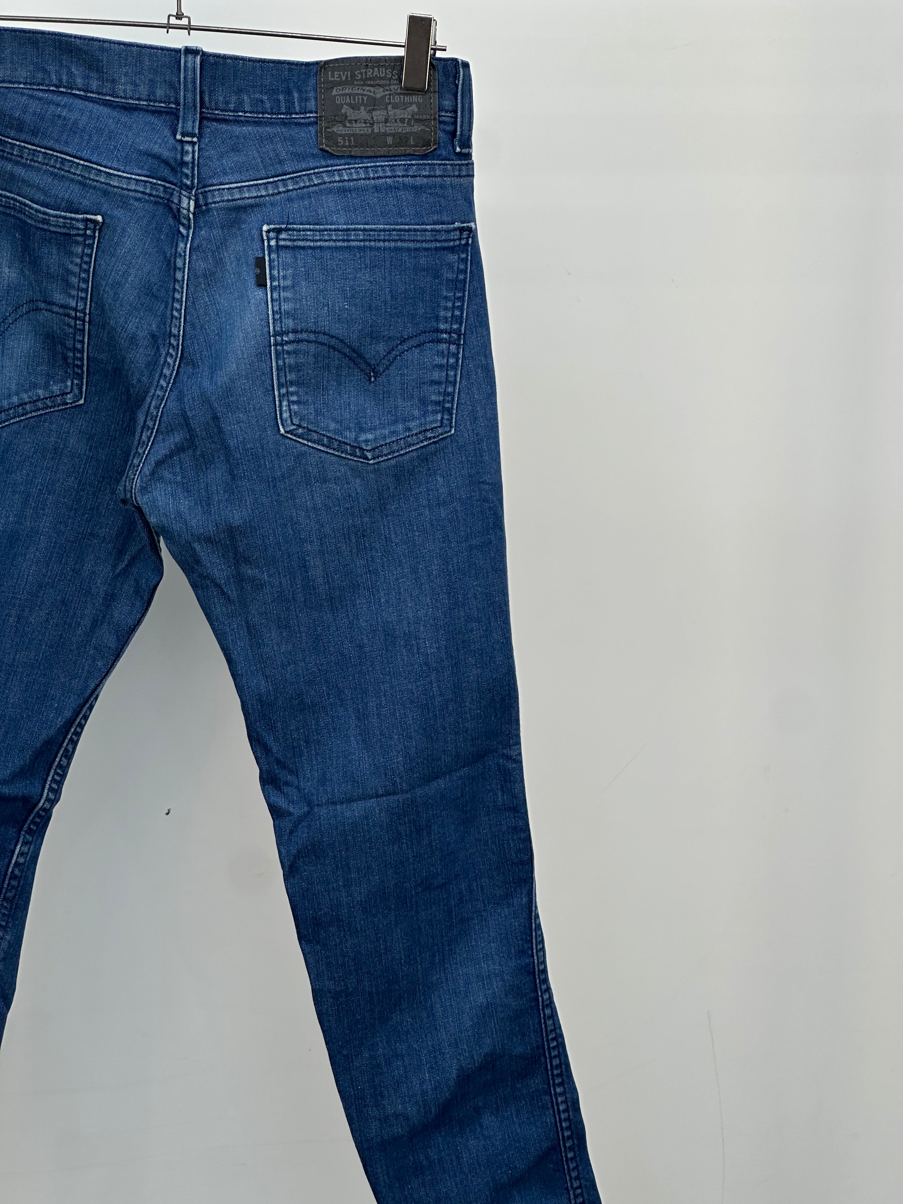 LEVI'S 511 SLIM FIT TAGLIA: 44 ITA = W30 L34