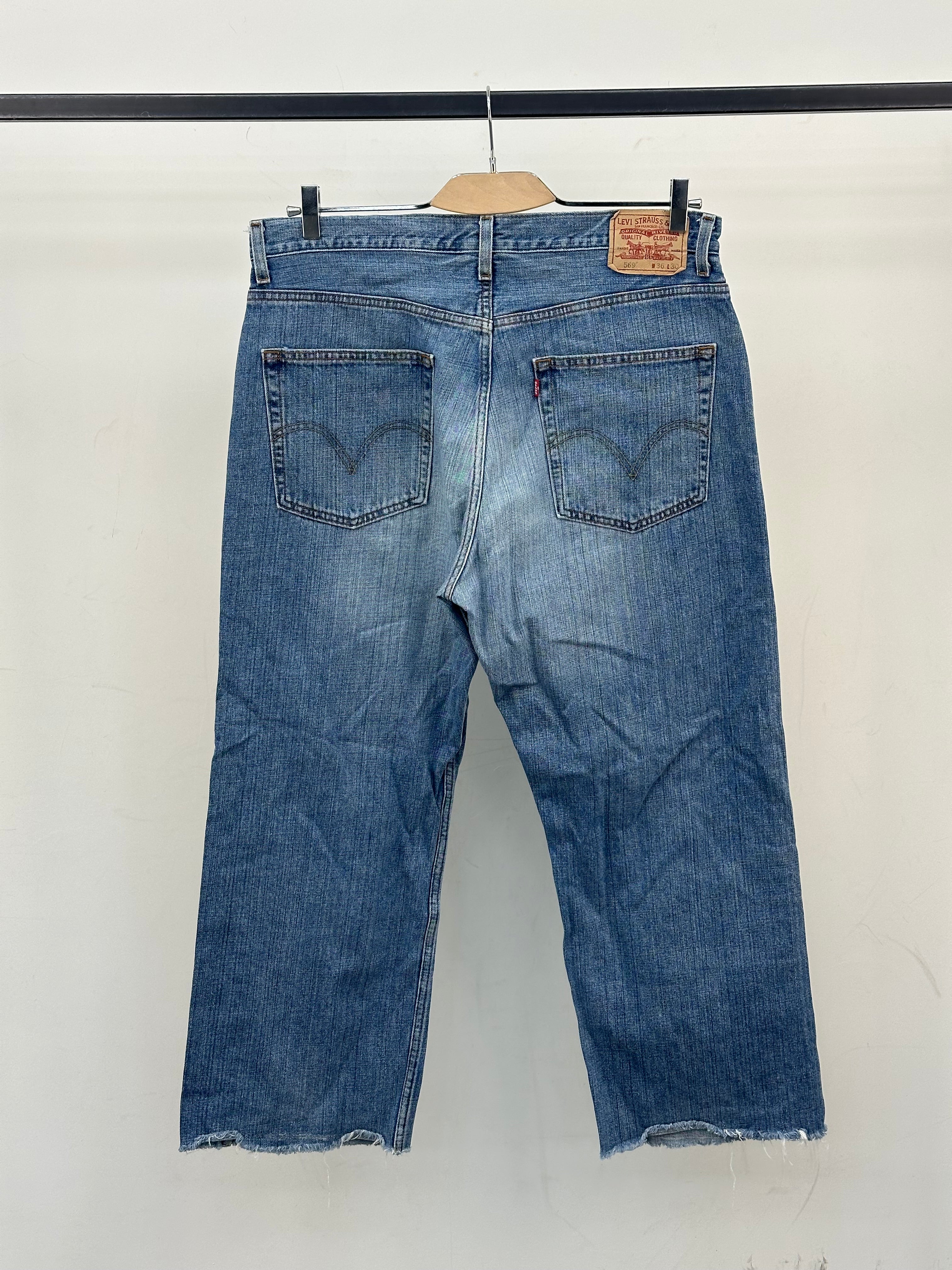 LEVI'S 569 LOOSE FIT TAGLIA: 50 ITA = W36 L30
