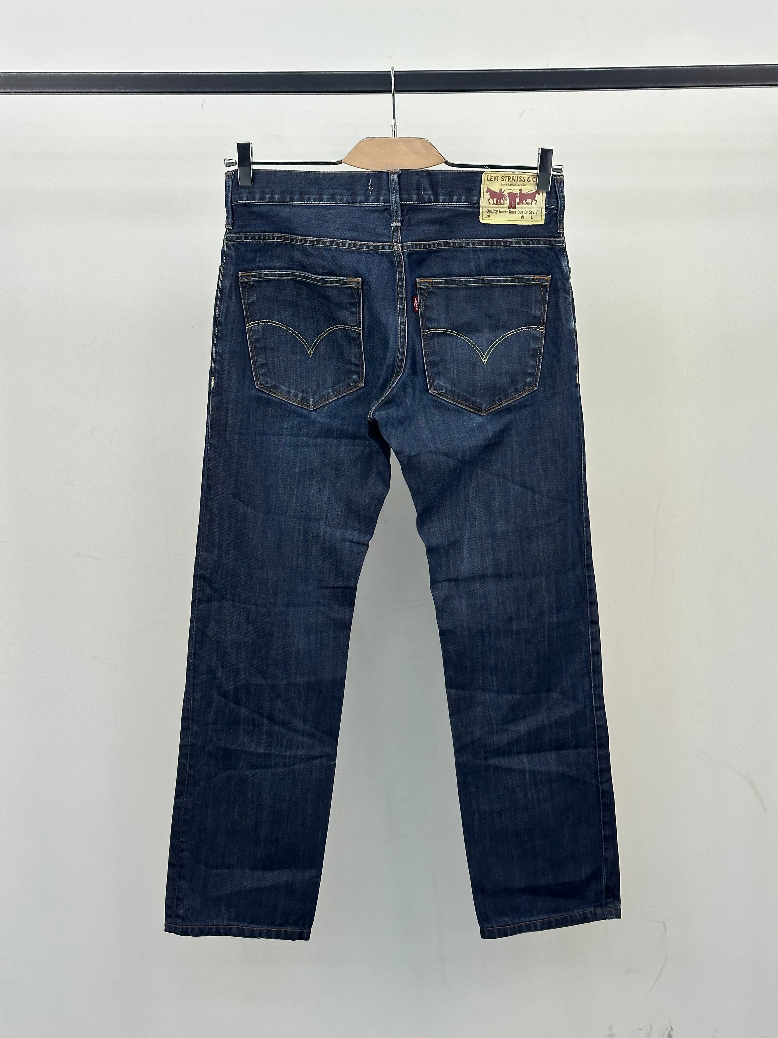 LEVI'S 504 STRAIGHT FIT TAGLIA: 46 ITA = W32