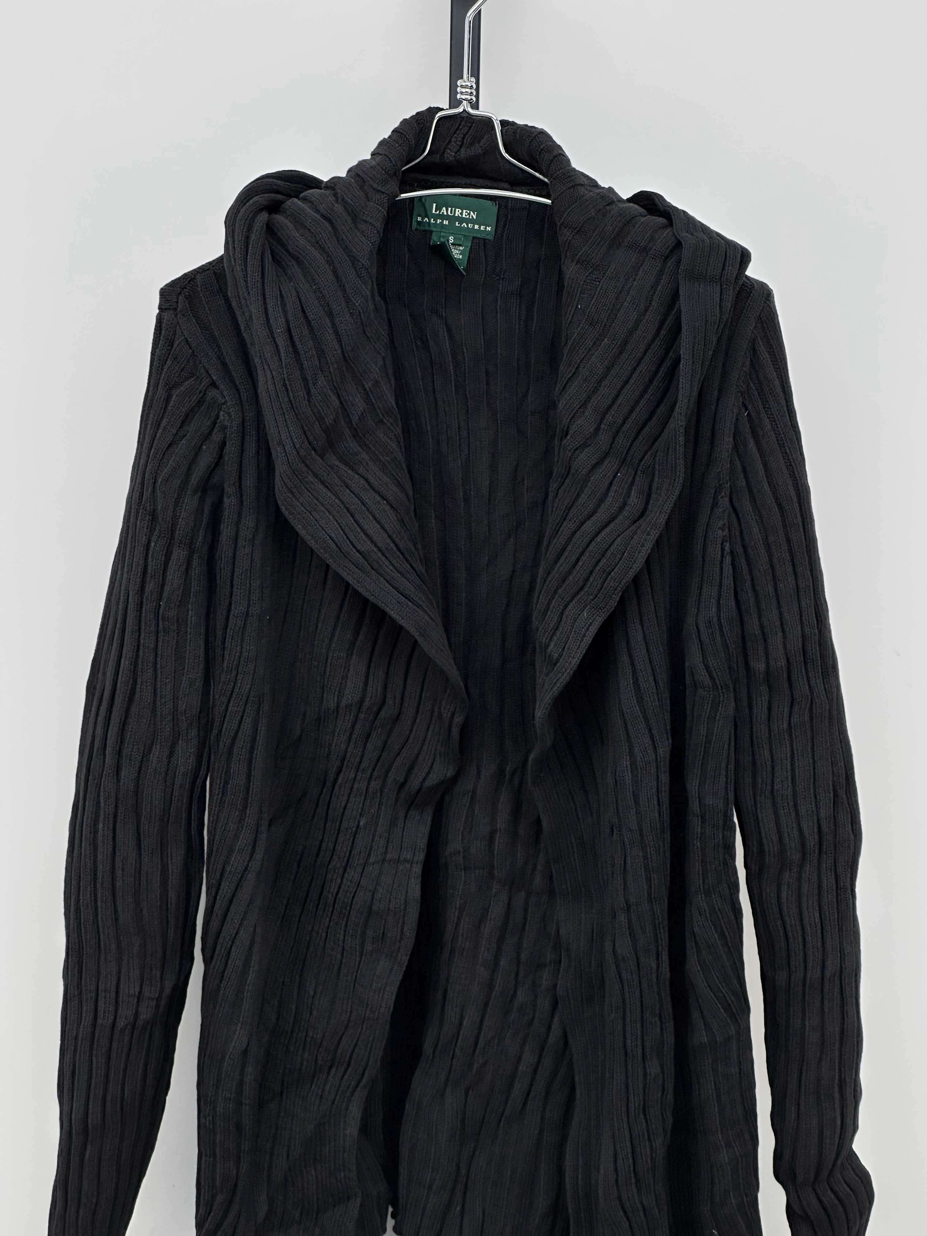 CARDIGAN CON CAPPUCCIO RALPH LAUREN DONNA TAGLIA: S