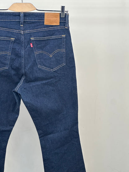 LEVI'S 725 HIGH RISE BOOTCUT FIT TAGLIA: 46 ITA = W32 L30