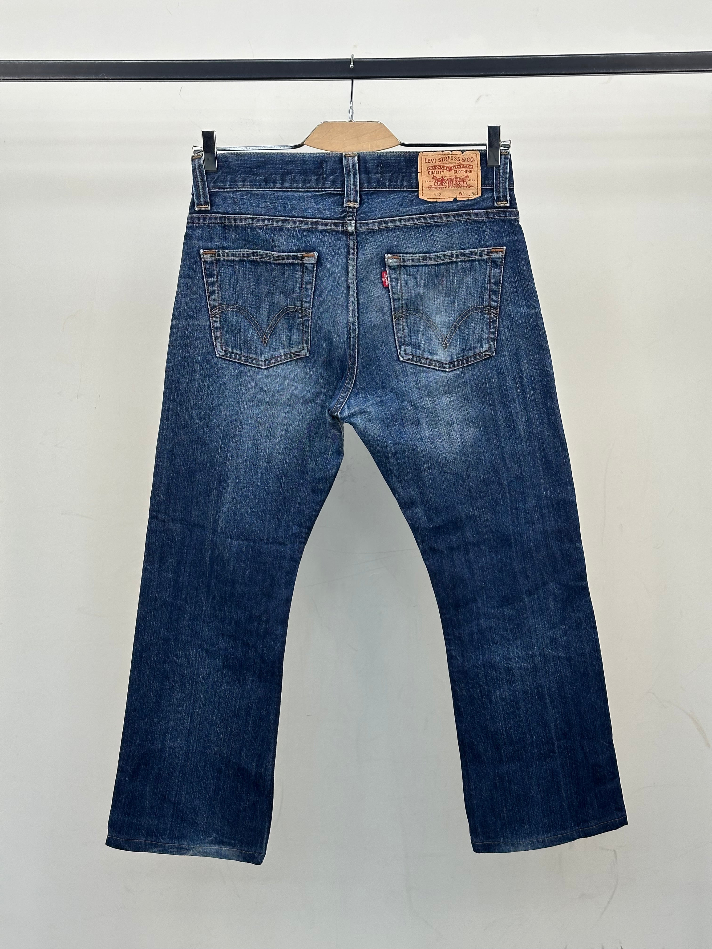 LEVI'S 512 SLIM FIT TAGLIA: 45 ITA = W31 L34