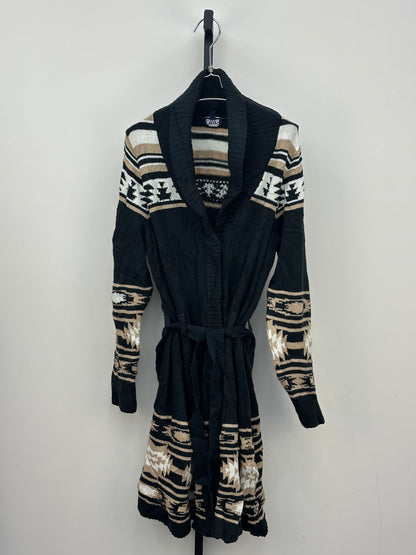 CARDIGAN AZTECO CHAPS BY RALPH LAUREN DONNA TAGLIA: L