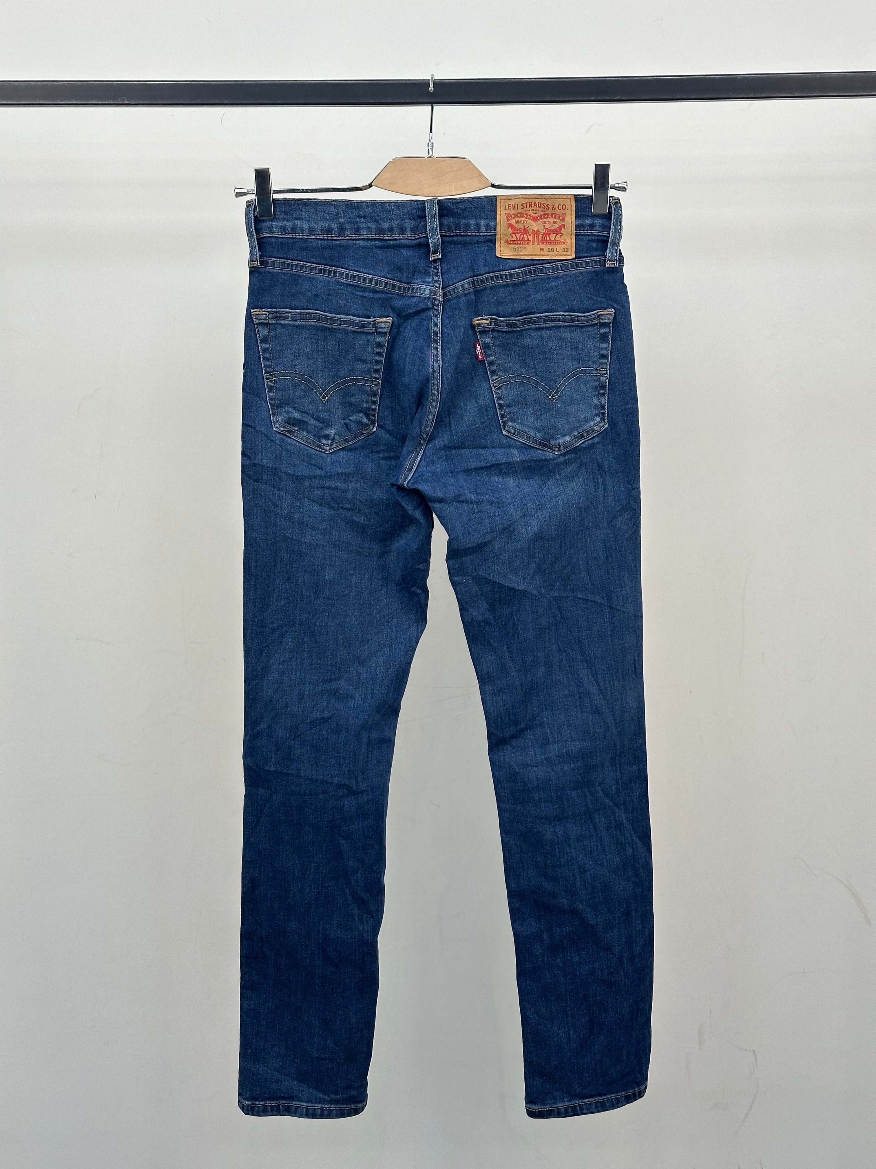 LEVI'S 511 SLIM FIT TAGLIA: 43 ITA = W29 L32