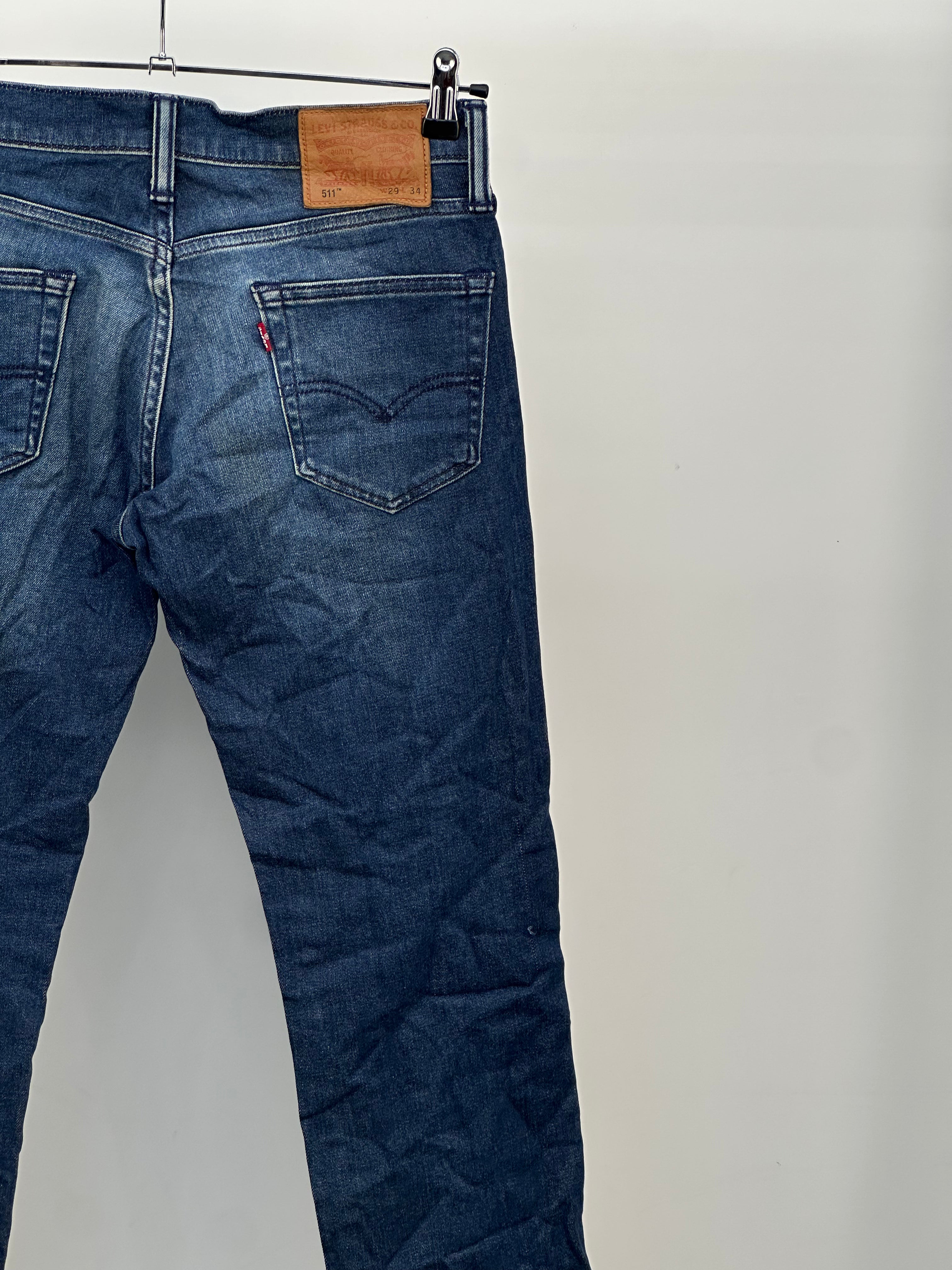 LEVI'S 511 SLIM FIT TAGLIA: 43 ITA = W29 L34