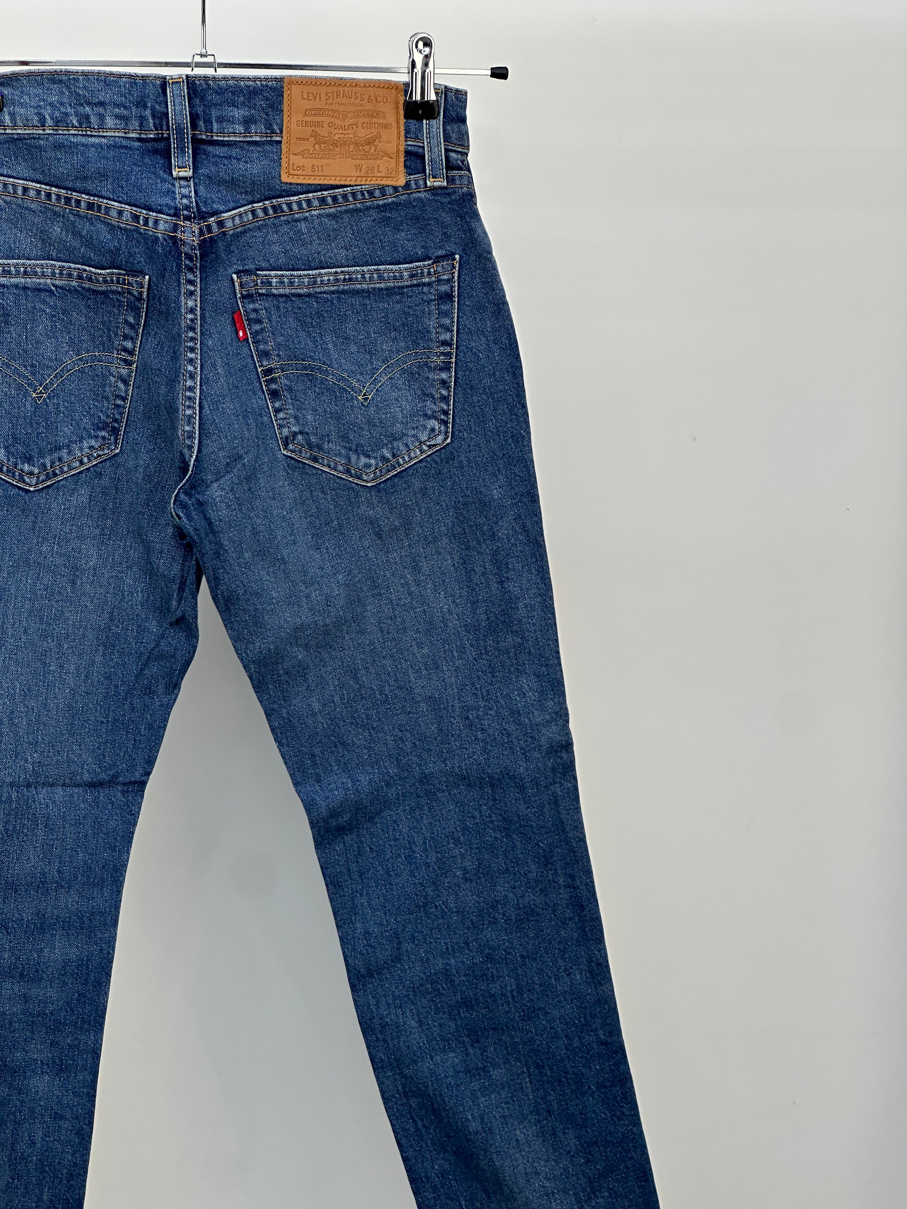 LEVI'S 511 SLIM FIT TAGLIA: 42 ITA = W28 L32