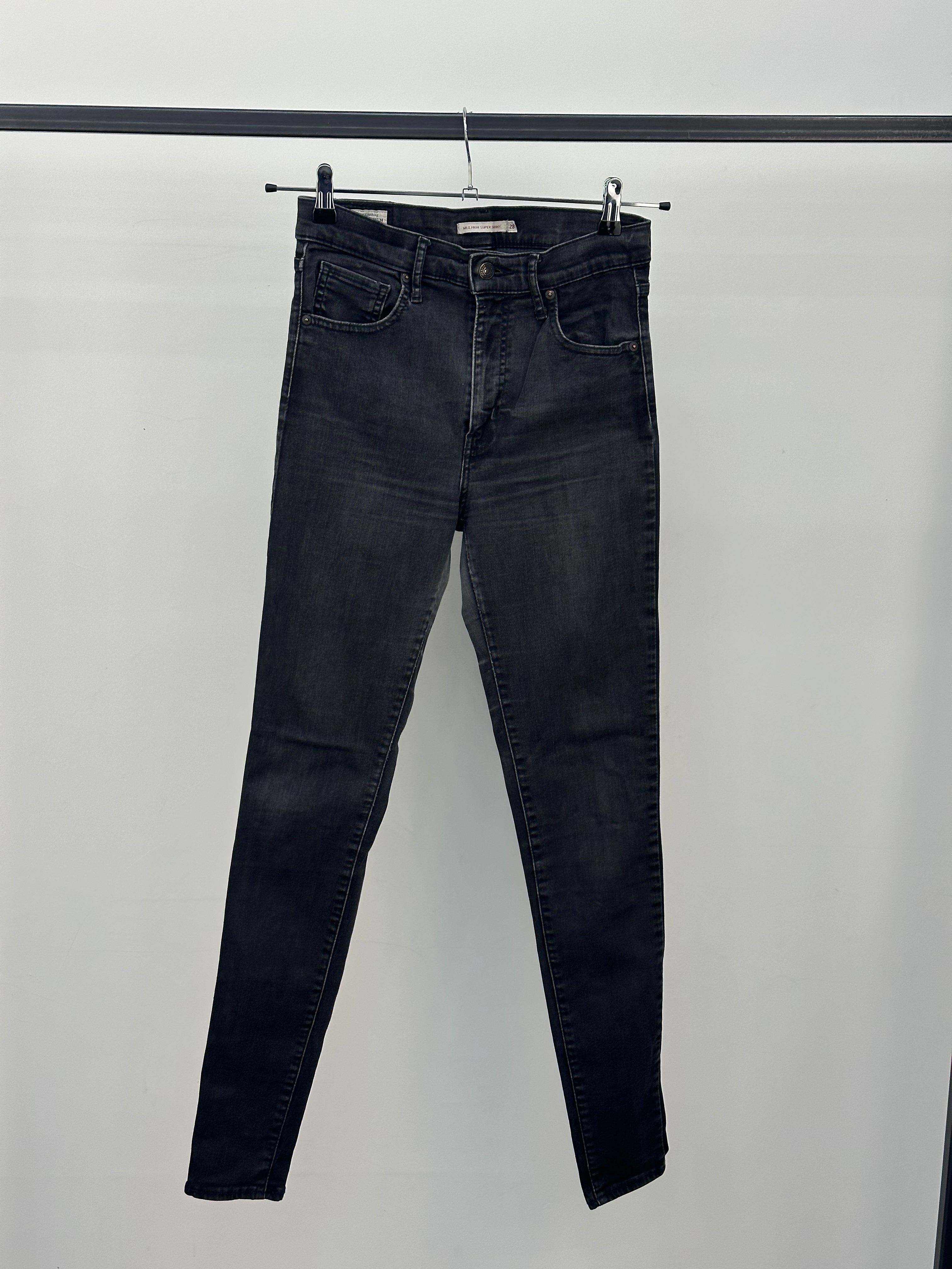 LEVI'S MILE HIGH SUPER SKINNY TAGLIA: 42 ITA = W28 L32