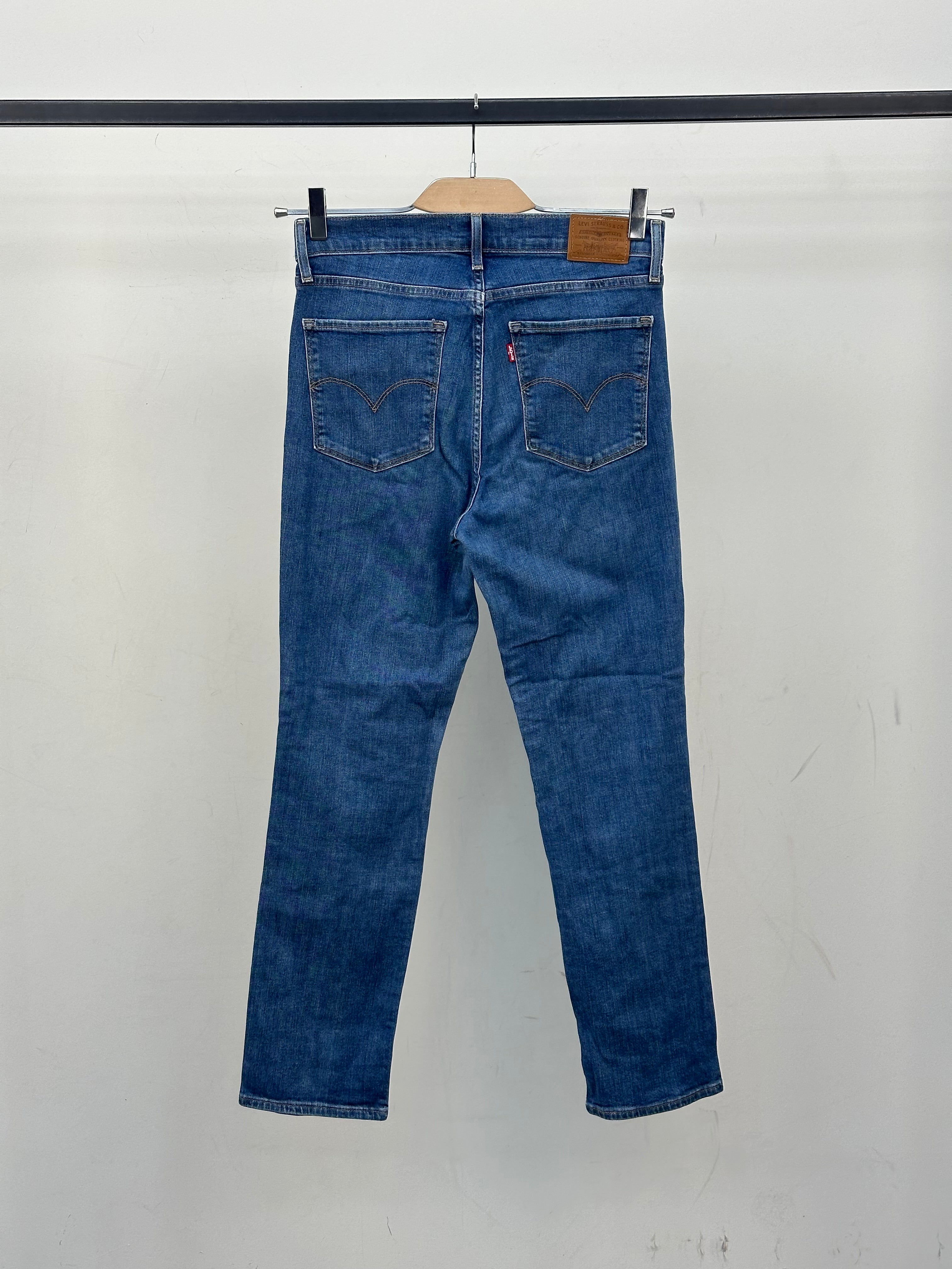 LEVI'S 724 HIGH RISE STRAIGHT FIT TAGLIA: 43 ITA = W29 L28