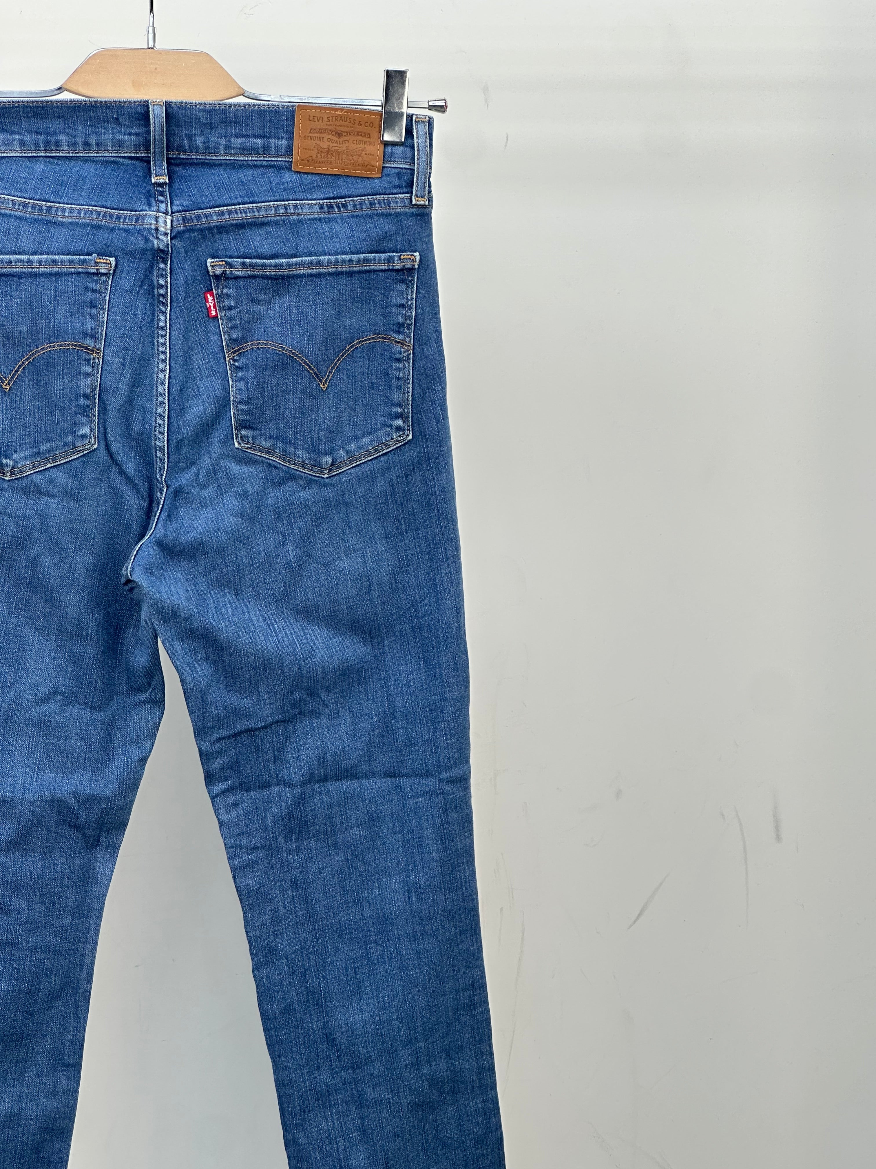 LEVI'S 724 HIGH RISE STRAIGHT FIT TAGLIA: 43 ITA = W29 L28