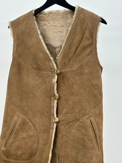 SHEARLING SLEEVELESS