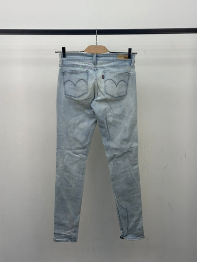 LEVI'S MID RISE SKINNY FIT TAGLIA: 41 ITA = W27