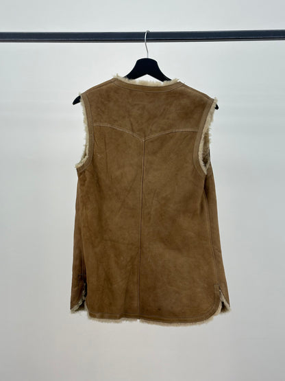 SHEARLING SLEEVELESS