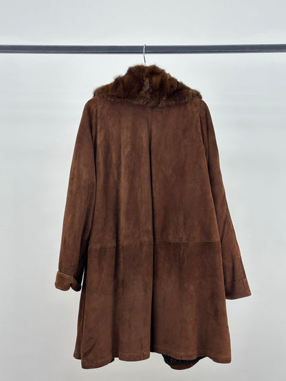 COAT WITH FUR
