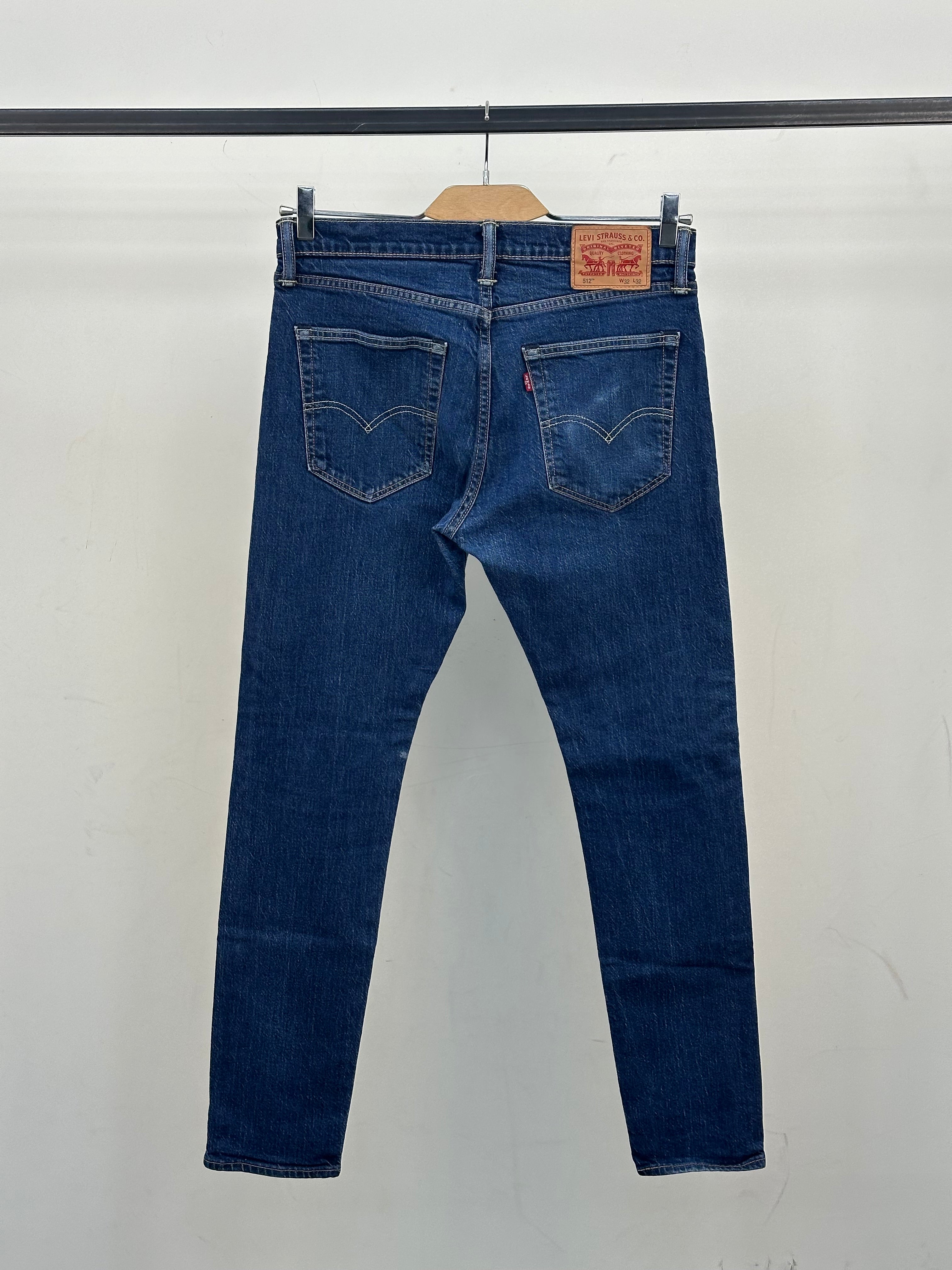 LEVI'S 512 SLIM FIT TAGLIA: 46 ITA = W32 L32