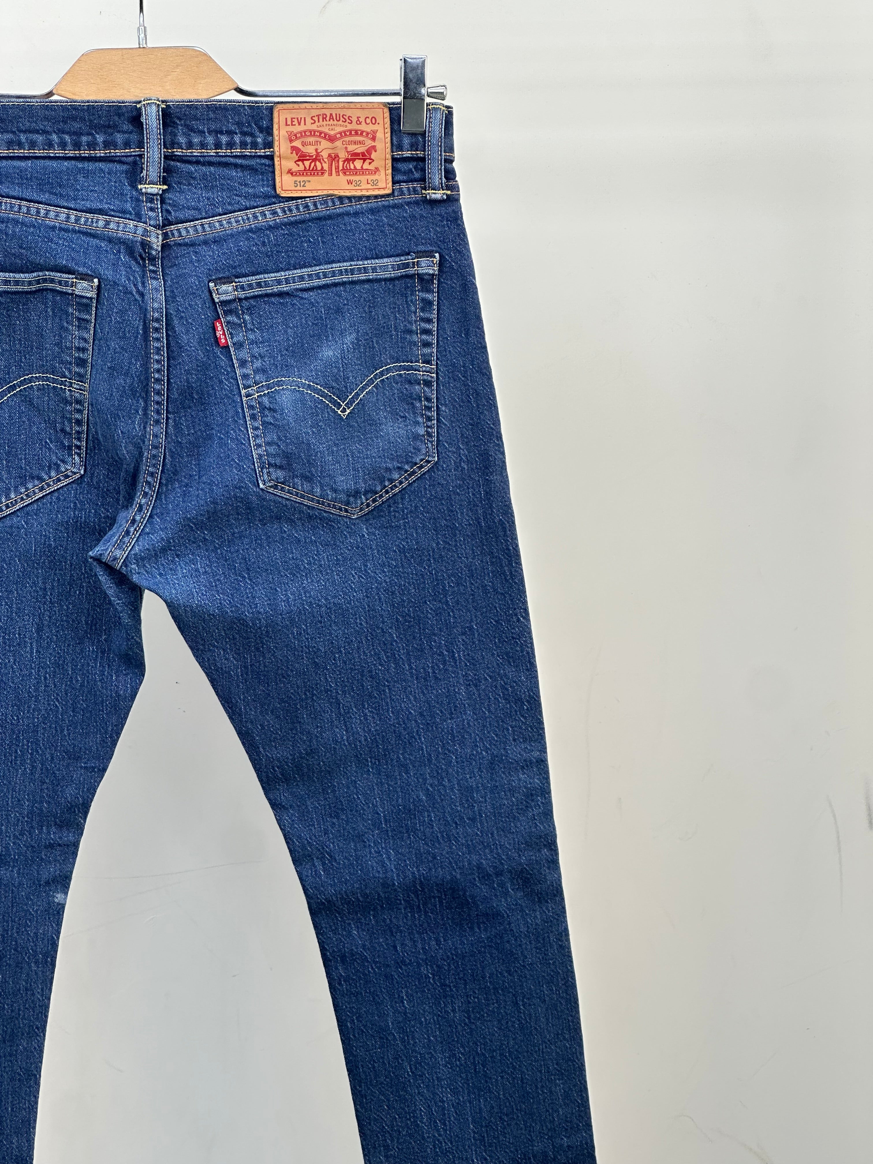 LEVI'S 512 SLIM FIT TAGLIA: 46 ITA = W32 L32