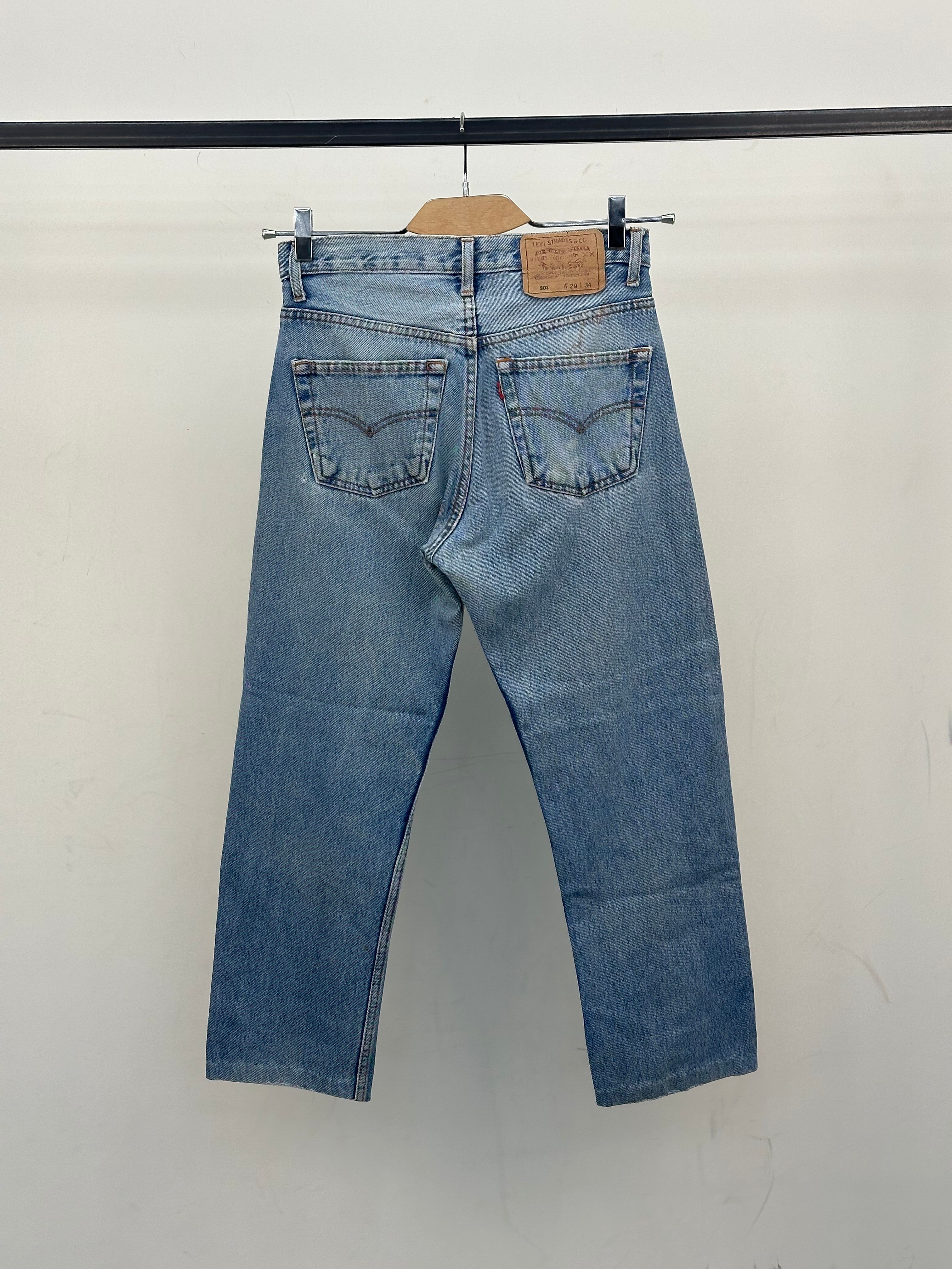 LEVI'S 501 REGULAR FIT TAGLIA: 43 ITA = W29 L34