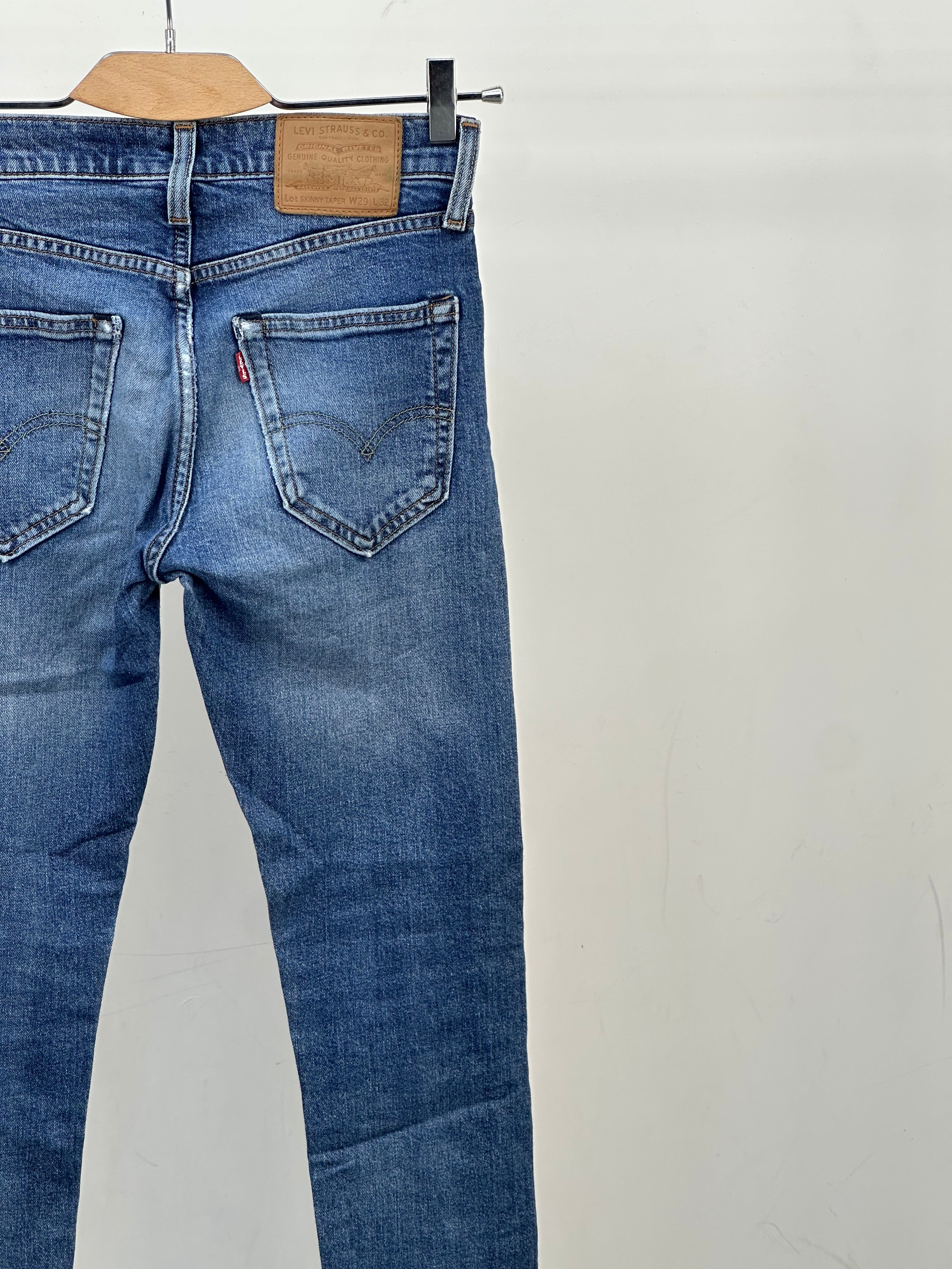 LEVI'S SKINNY TAPER FIT TAGLIA: 43 ITA = W29 L32