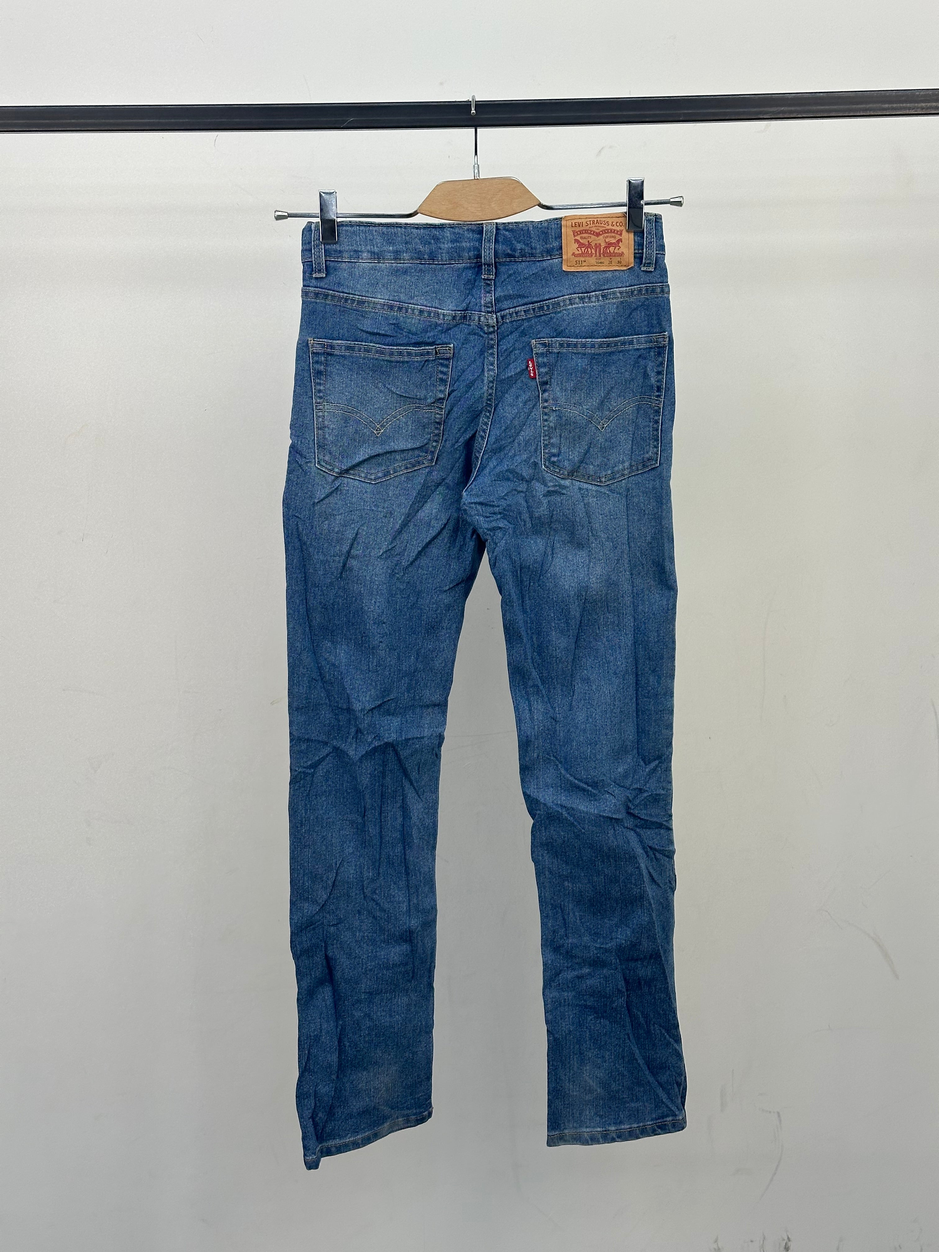 LEVI'S 511 SLIM FIT TAGLIA: 42 ITA = W28 L30 (ADOLESCENTE)