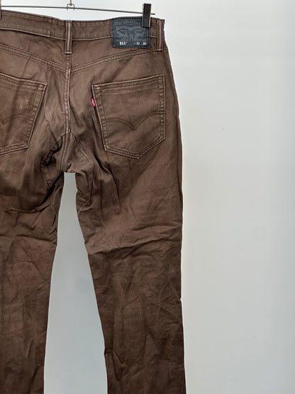 LEVI'S 511 SLIM FIT TAGLIA: 46 ITA = W32 L30