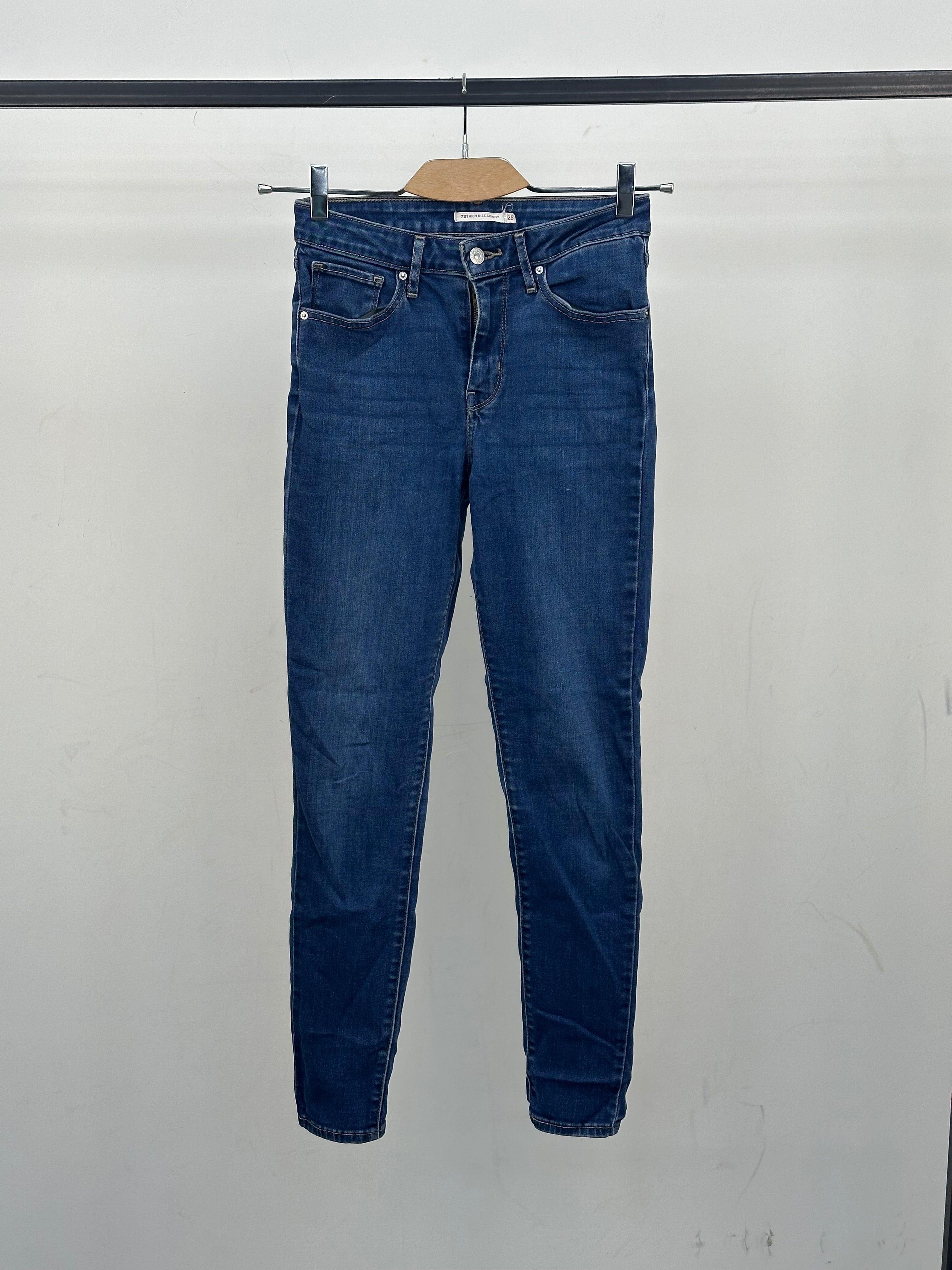 LEVI'S 721 HIGH RISE SKINNY FIT TAGLIA: 42 ITA = W28 L32