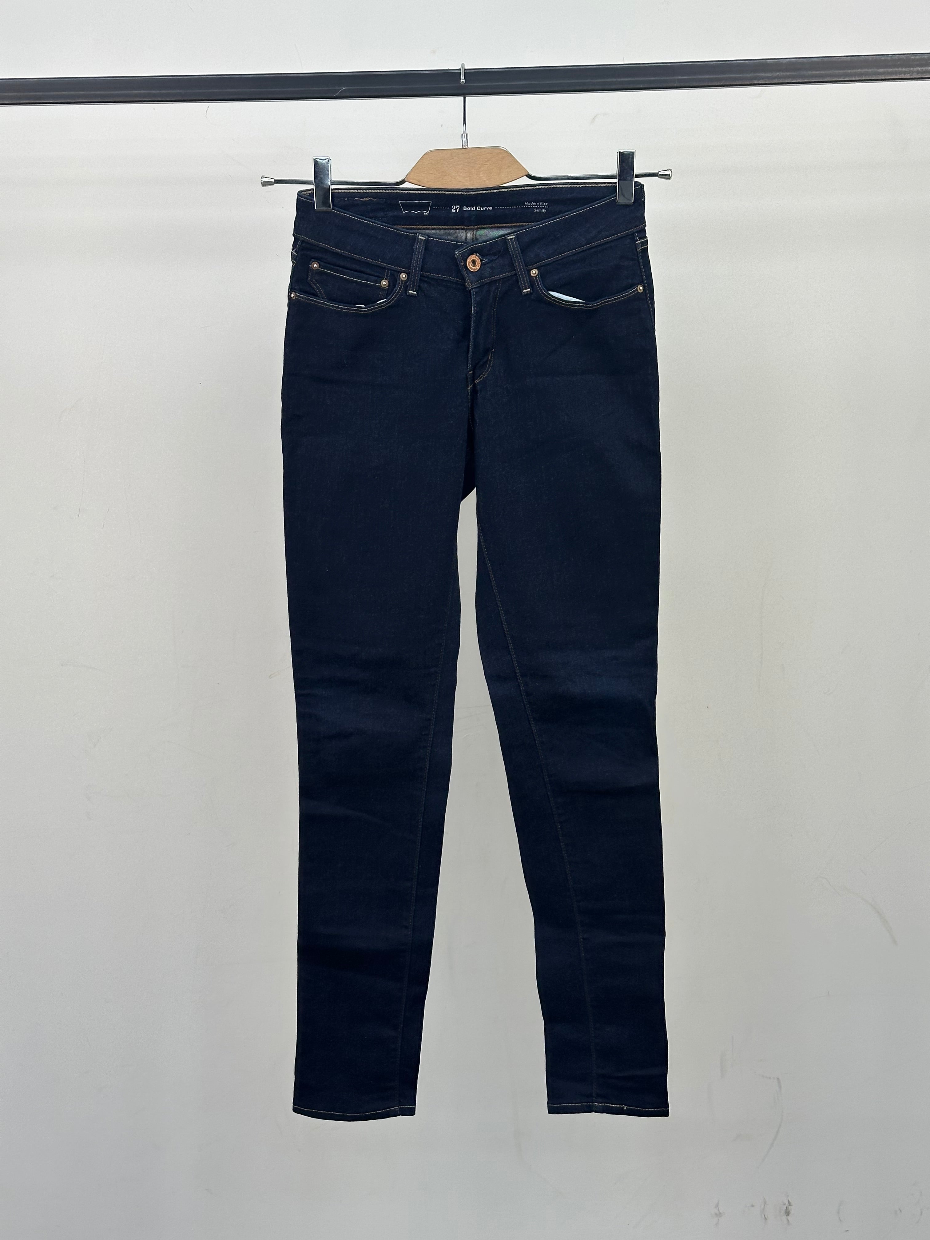 LEVI'S MODERN RISE SKINNY TAGLIA: 41 ITA = W27 L32