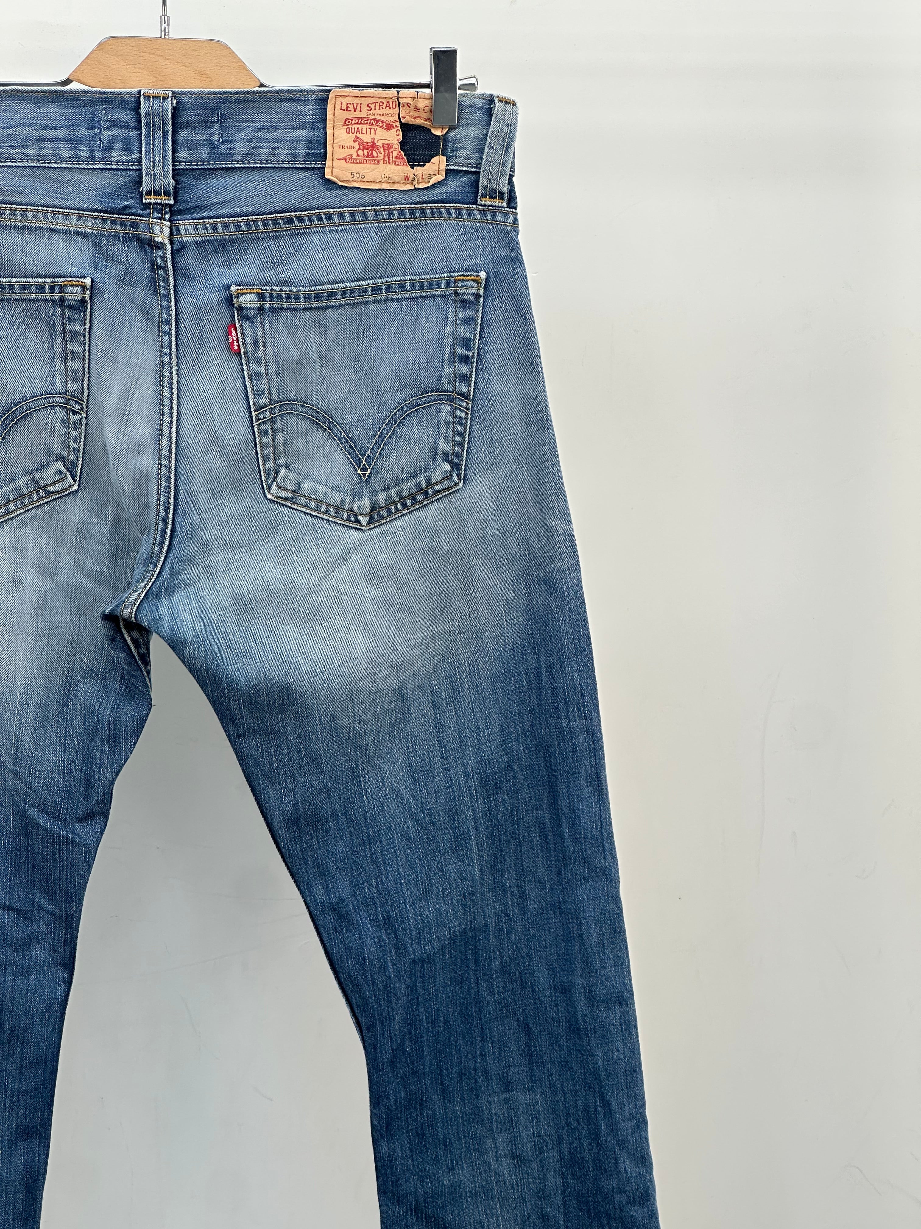 LEVI'S 506 STRAIGHT FIT : 50 ITA = W36 L32